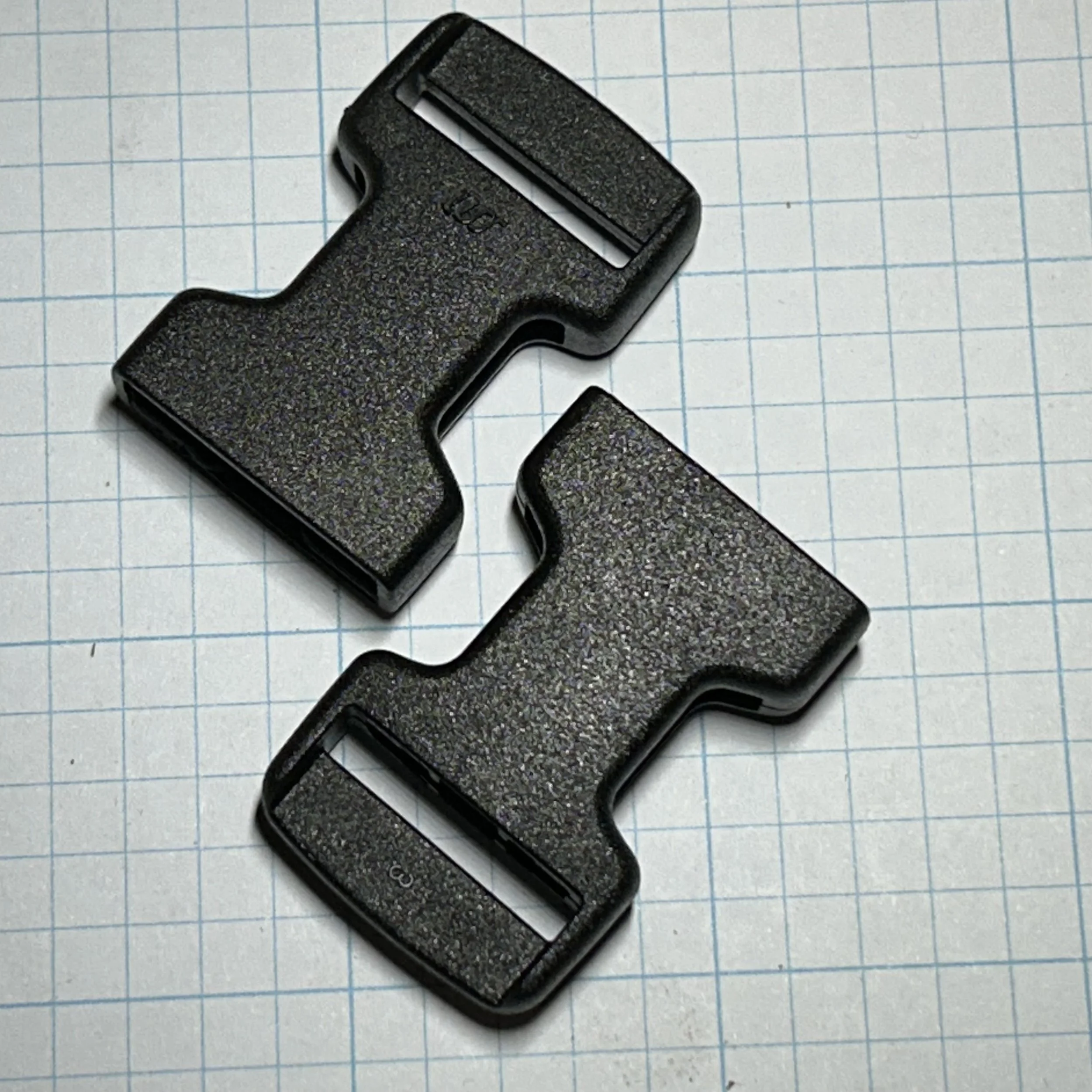 Woojin Heavy Duty Buckle NT SR 20mm Black Female