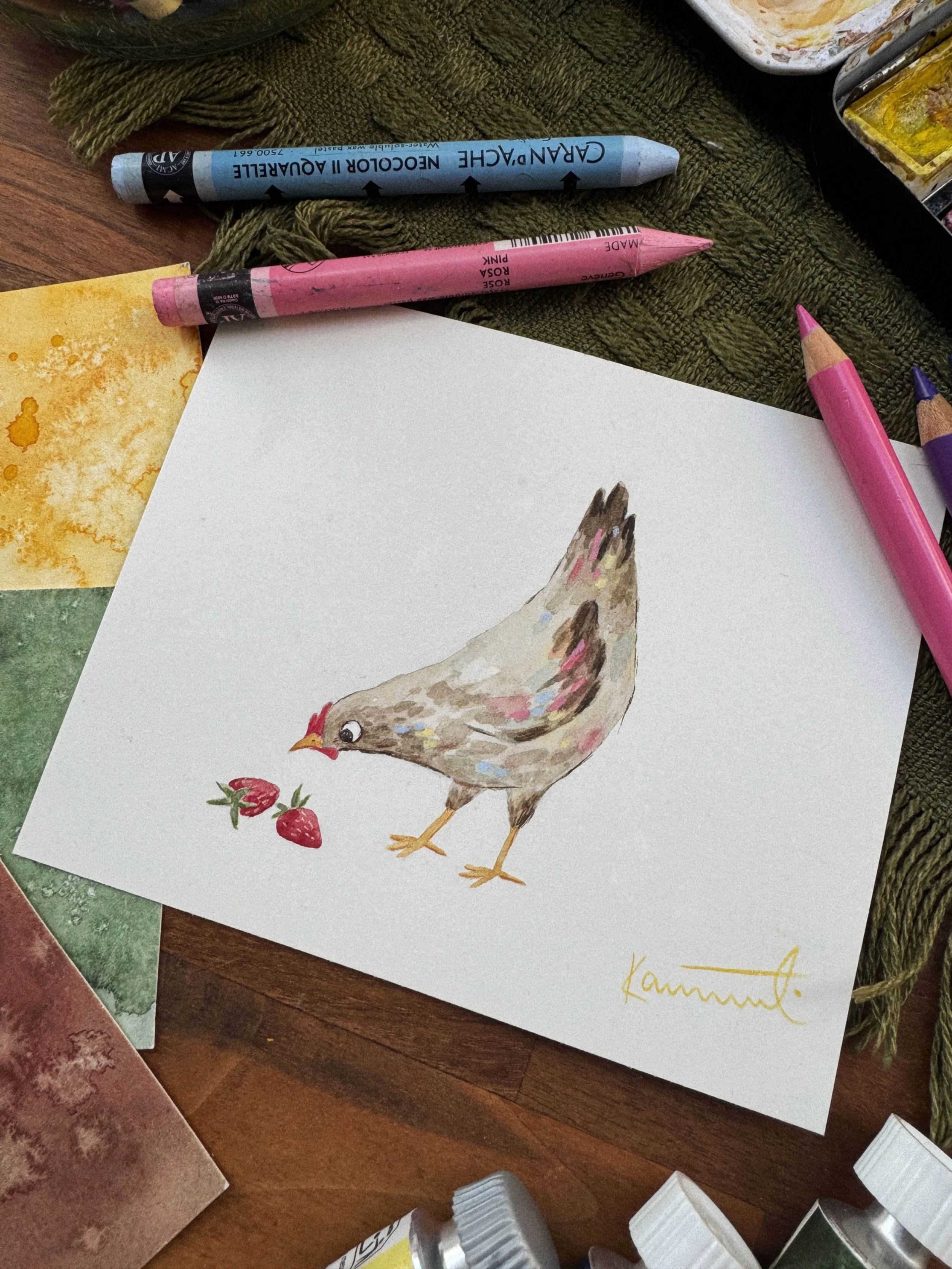 "Strawberry Chicken II"