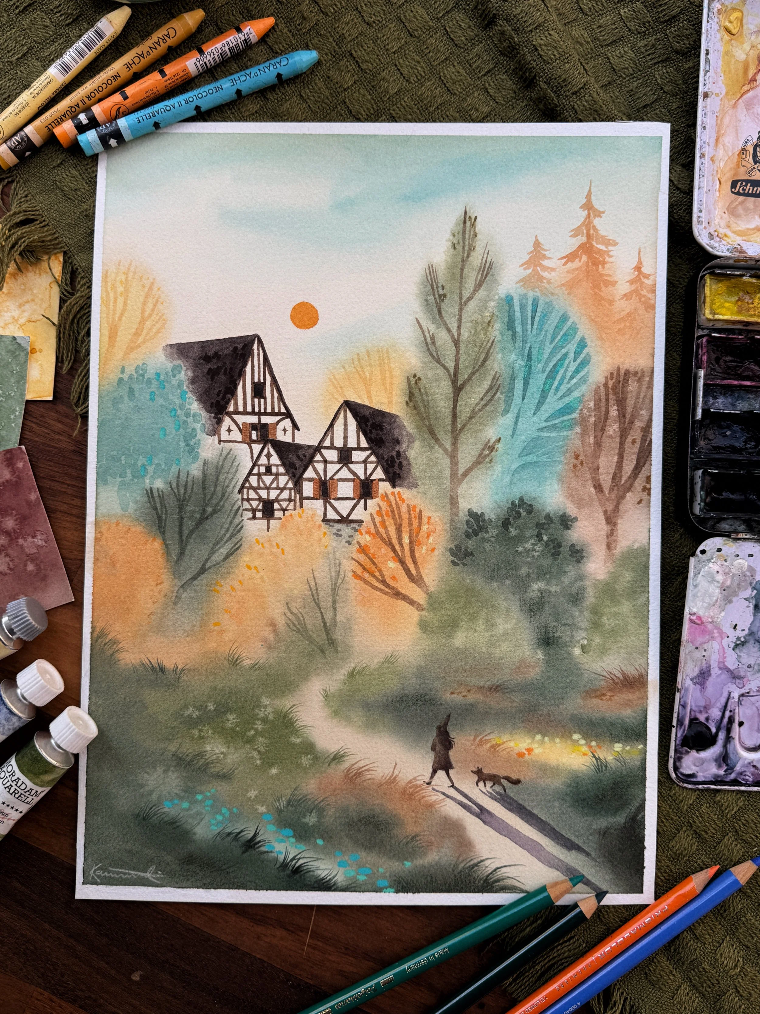 "Autumn Walk"