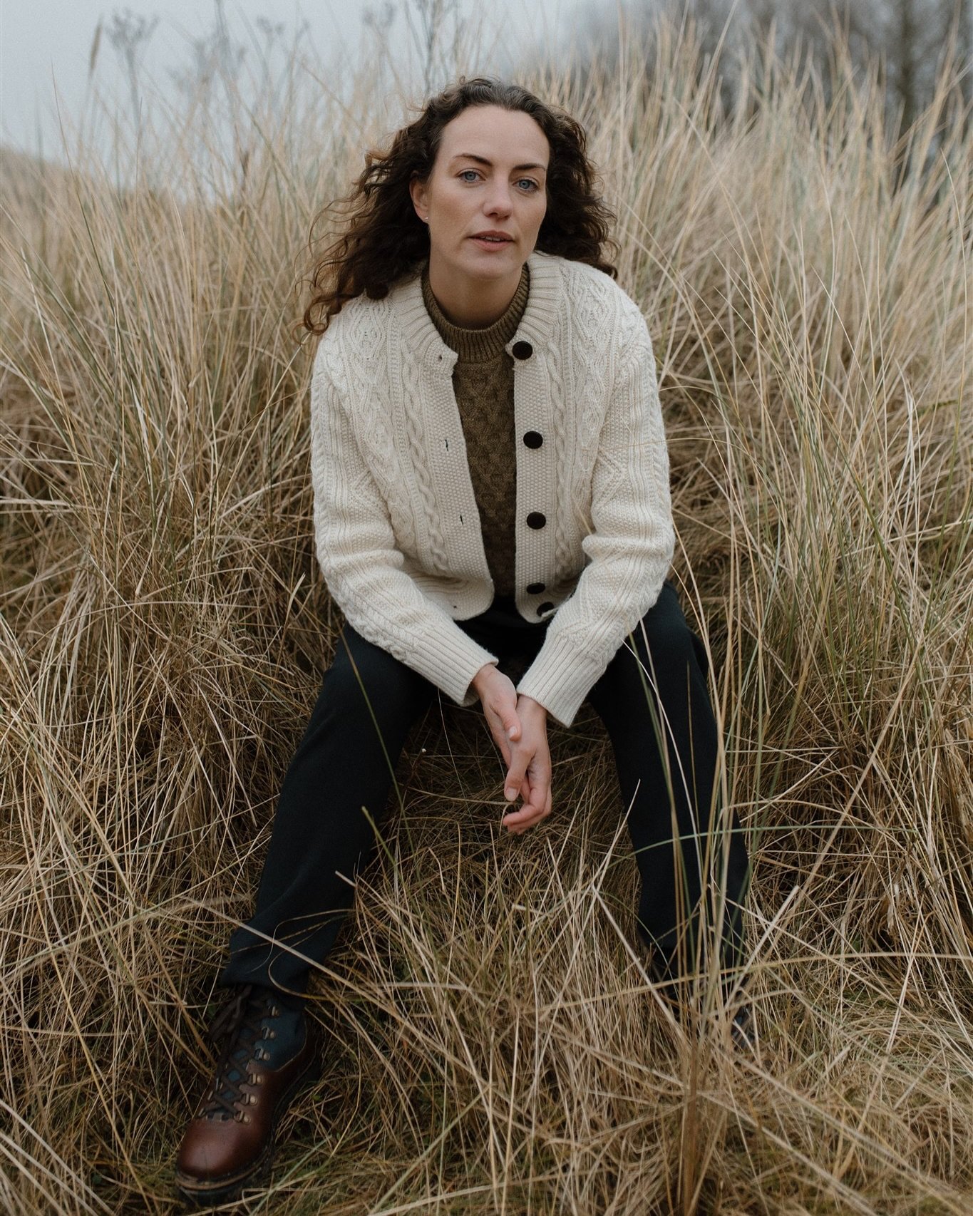 New work for the beautiful @oubasknitwear featuring their new spring collection ~ coastal magic with @annasophiebailey 🤍