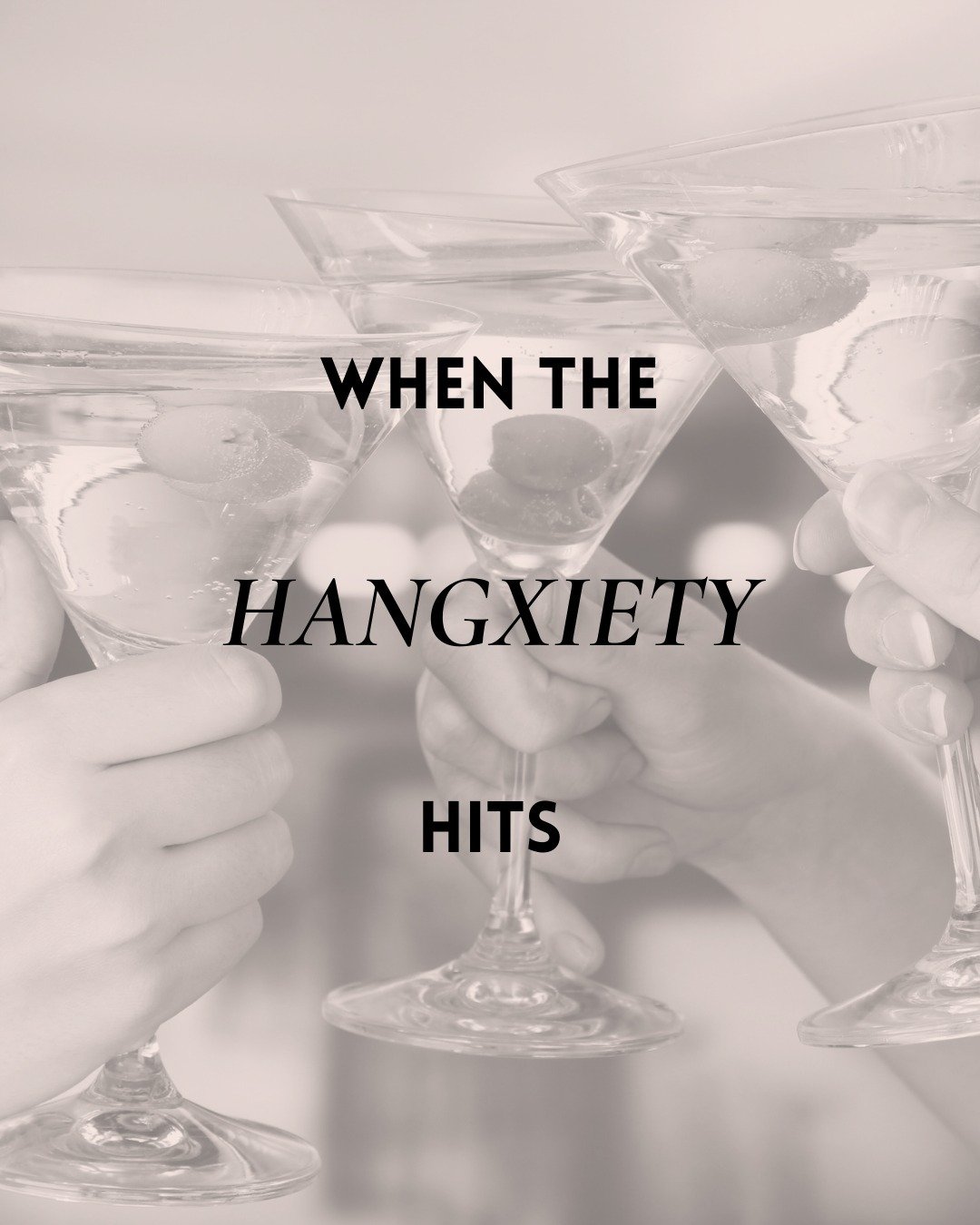 Ever wake up after a night out feeling more anxious than the night before? 🍸 That's hangxiety, and you're not alone! 💆&zwj;♀️ Managing those post-party blues is essential for your health.

#lilycounseling #hangxiety #anxiety #chicagotherapists #chi