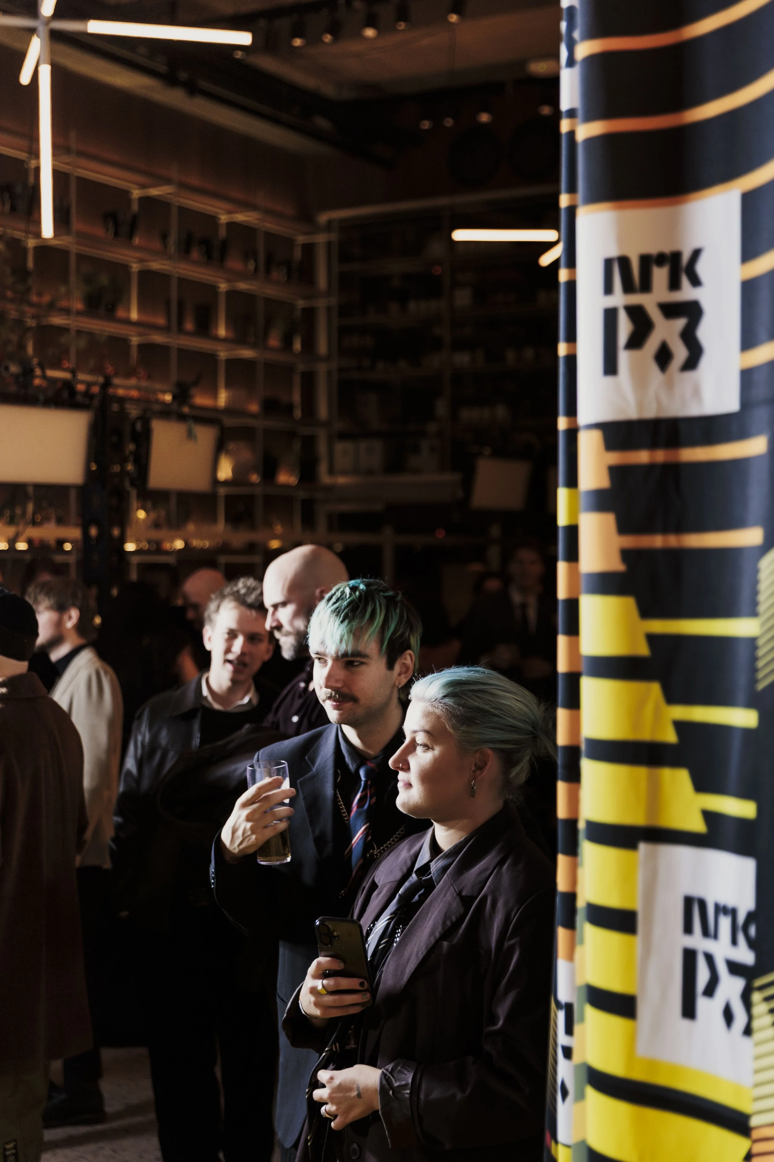 Den gule løperen på Trekanten