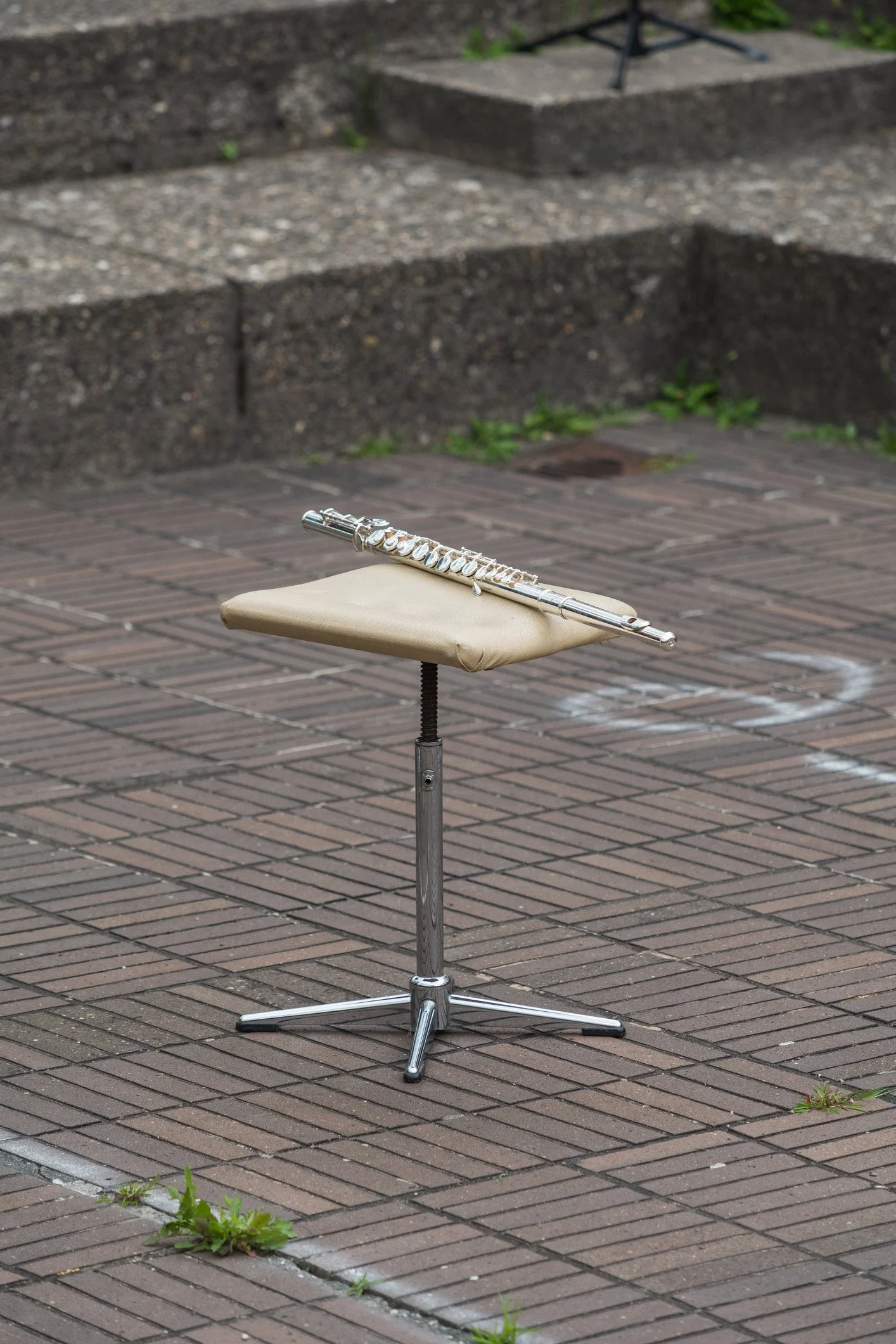 Flute at Darmstadt 2021. Photo: Kristof Lemp.