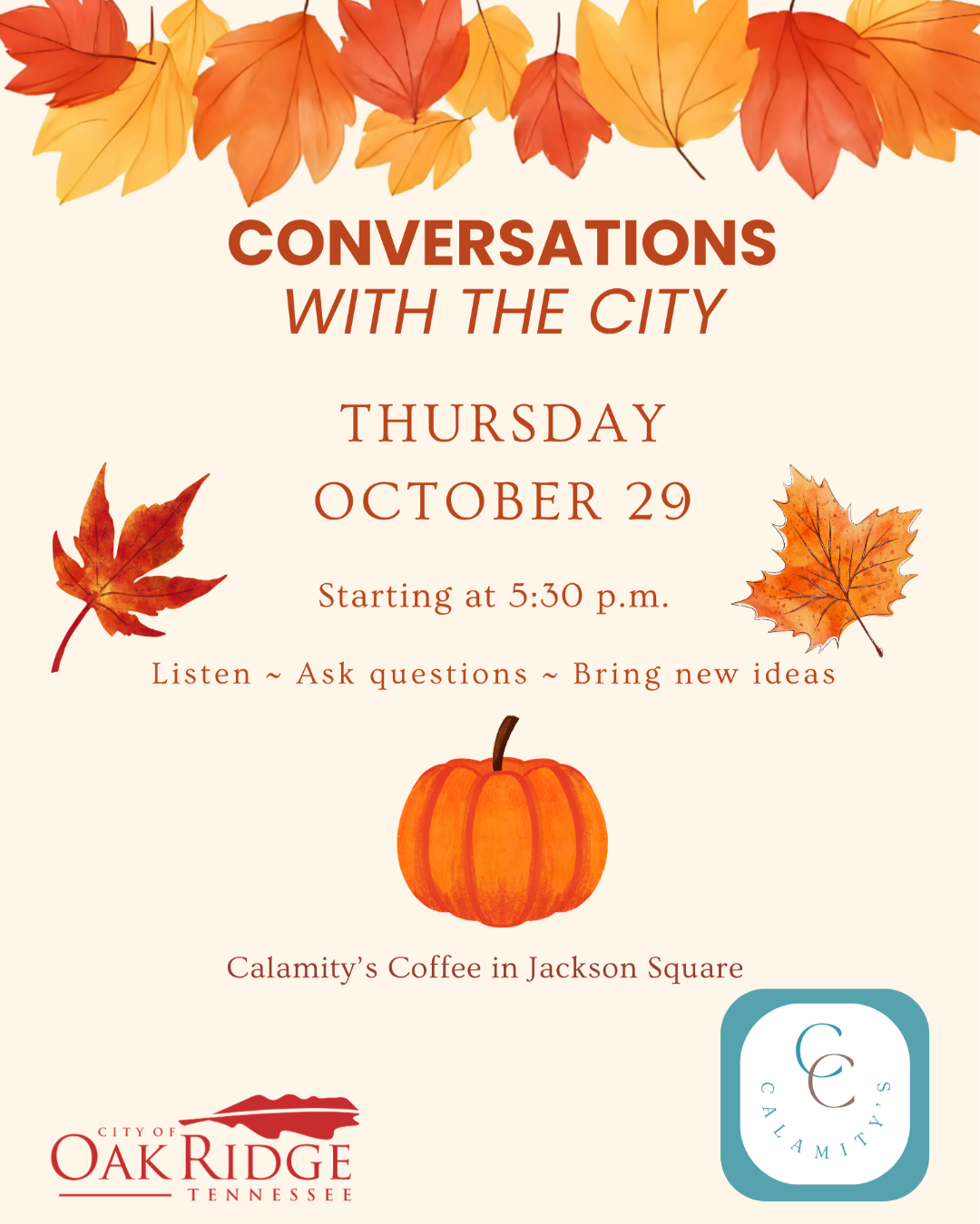 Conversations with the City