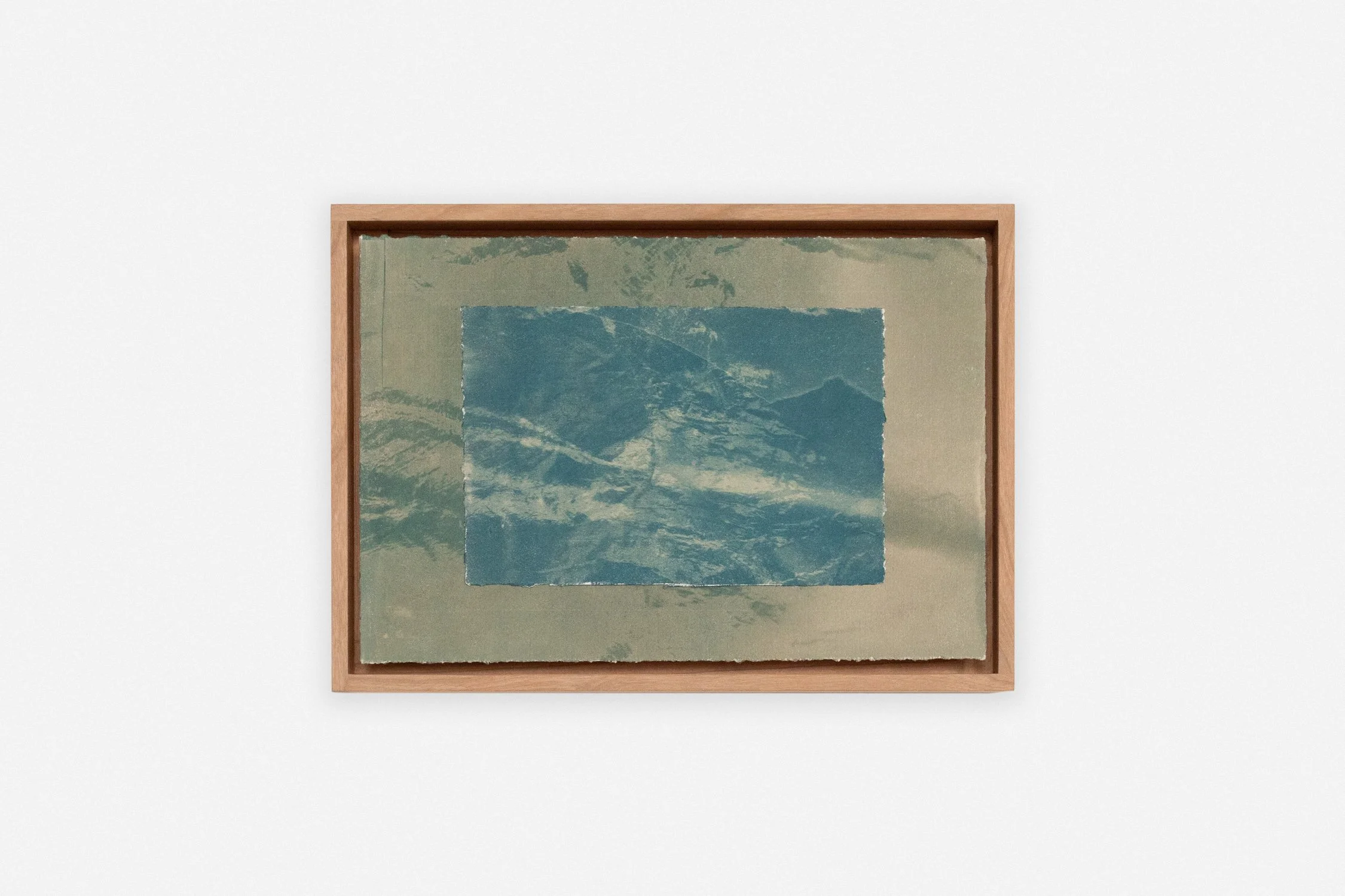       
  
     ← Back 
  
 
                 

 
   ◼︎ Waanplekken 121   Vivian Ammerlaan 2025   Combination of tinted cyanotypes on paper Paper size 28,5 x 19,5 cm Edition of 1 Framed in handmade cherrywood frame  € 1.100,00 
 




















 