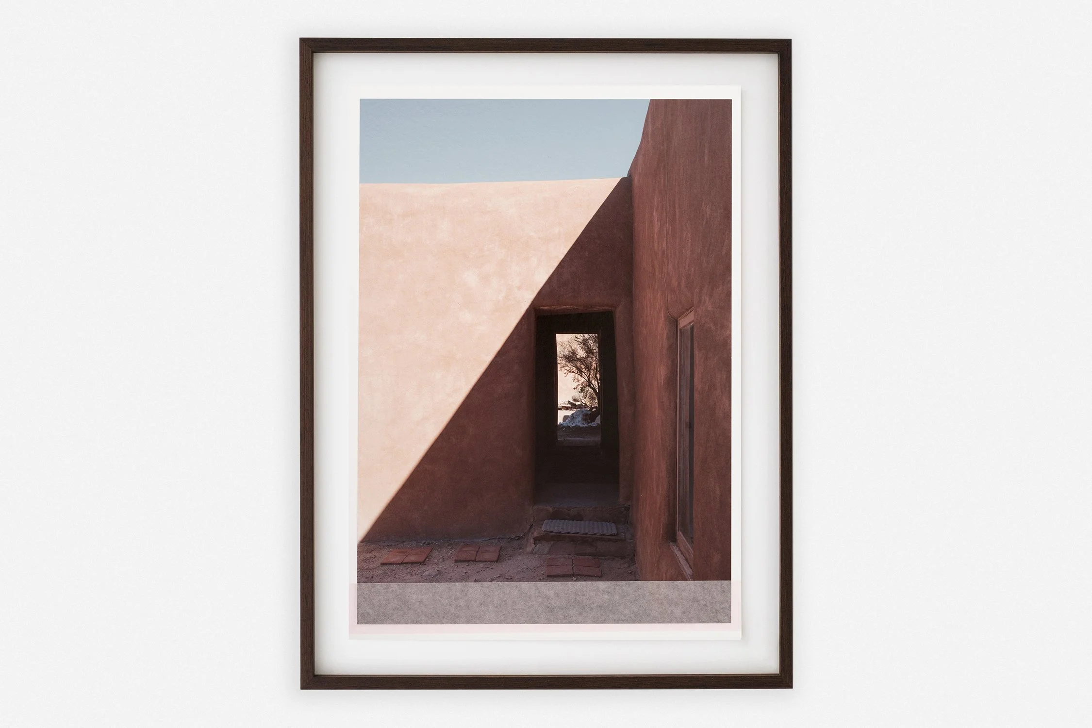       
  
     ← Back 
  
 
             

 
   ◼︎ Doorway   Dineke Versluis 2026   Fine art print with pink tape  Work size A3 Frame size 36 x 48 cm Unique edition of 1 Handmade wengé frame with museumglass  € 950,00 
 




















  
  



