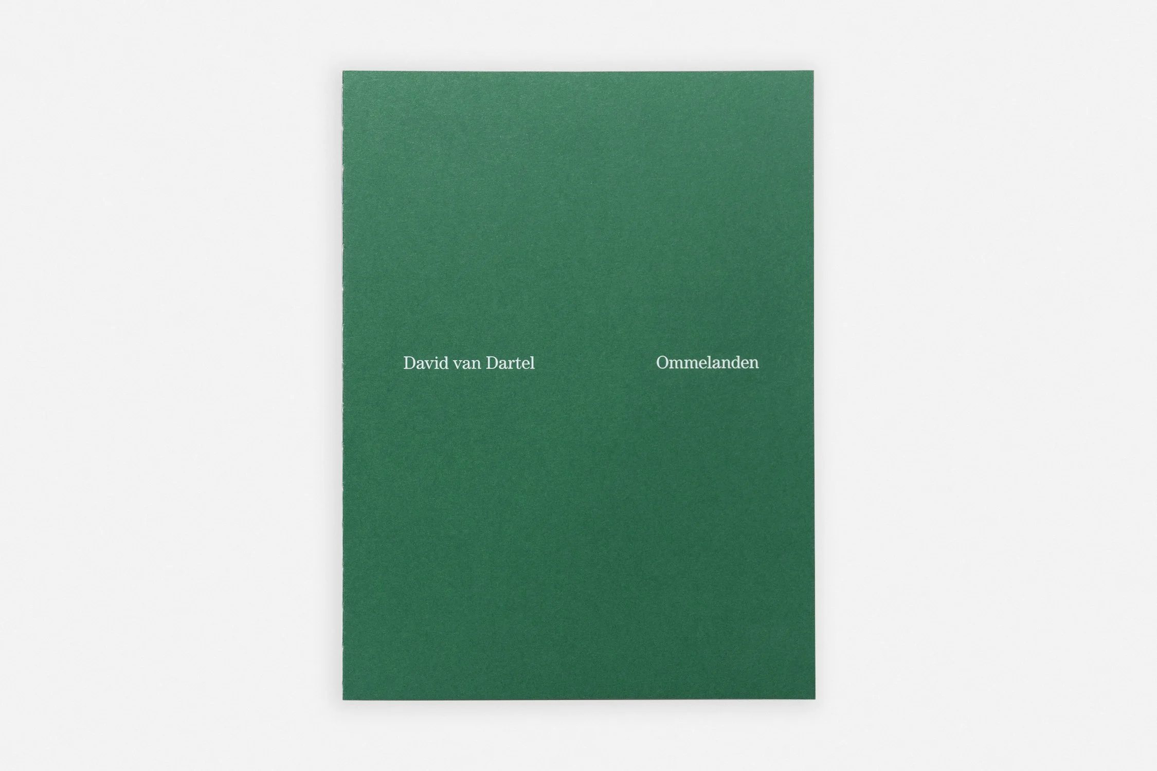       
  
     ← Back 
  
 
                 

 
   ◼︎ Ommelanden   David van Dartel   22,5 x 30 cm 100 pages Softcover  € 43,50   Ommelanden  centres on growing up in the northernmost part of the Netherlands. In this book, David van Dartel portrays 