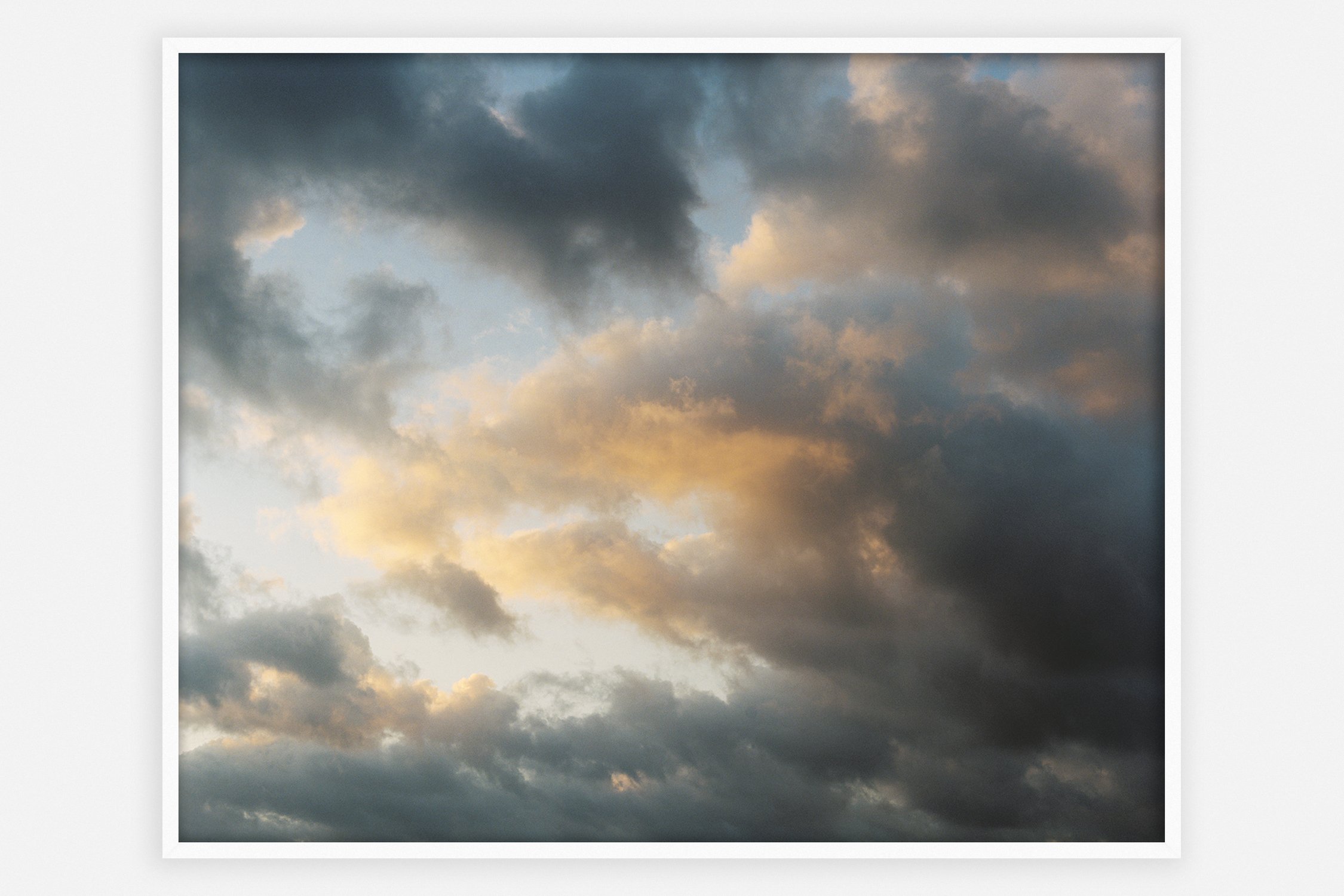       
  
     ← Back 
  
 
             

 
   ◼︎ Immediate and forever   The Skies 05 Marlike Marks 2025   Analog photo 125 x 100 cm Edition of 2 + 1 AP Fine Art Baryta Print mounted on dibond in white, handmade wooden frame  € 3.600,00 
 








