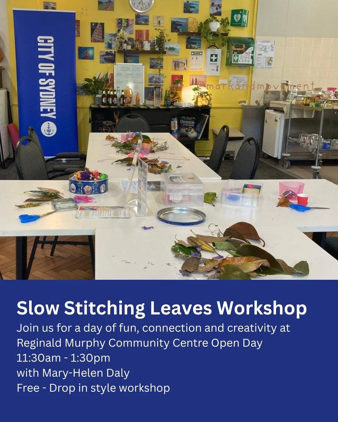 Join us for a day of fun, connection and creativity at Reginald Murphy Community Centre Open Day. 

Located in the heart of Kings Cross, Reginald Murphy Community Centre is alive with creativity: singing, acting, DIY, exercise classes and so much mor