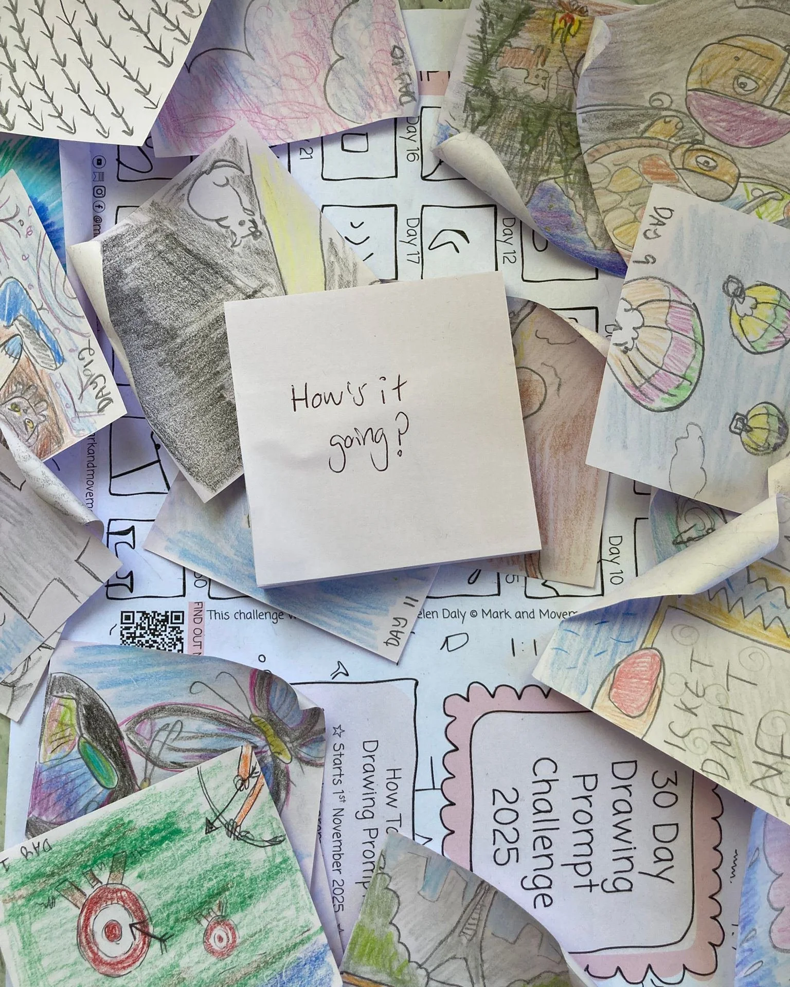 How&rsquo;s your 30-Day Drawing Prompt Challenge going?

If you&rsquo;ve been drawing along, that&rsquo;s wonderful &mdash; keep going! I love seeing your creations and hearing about how it&rsquo;s been feeling to show up for yourself and your creati