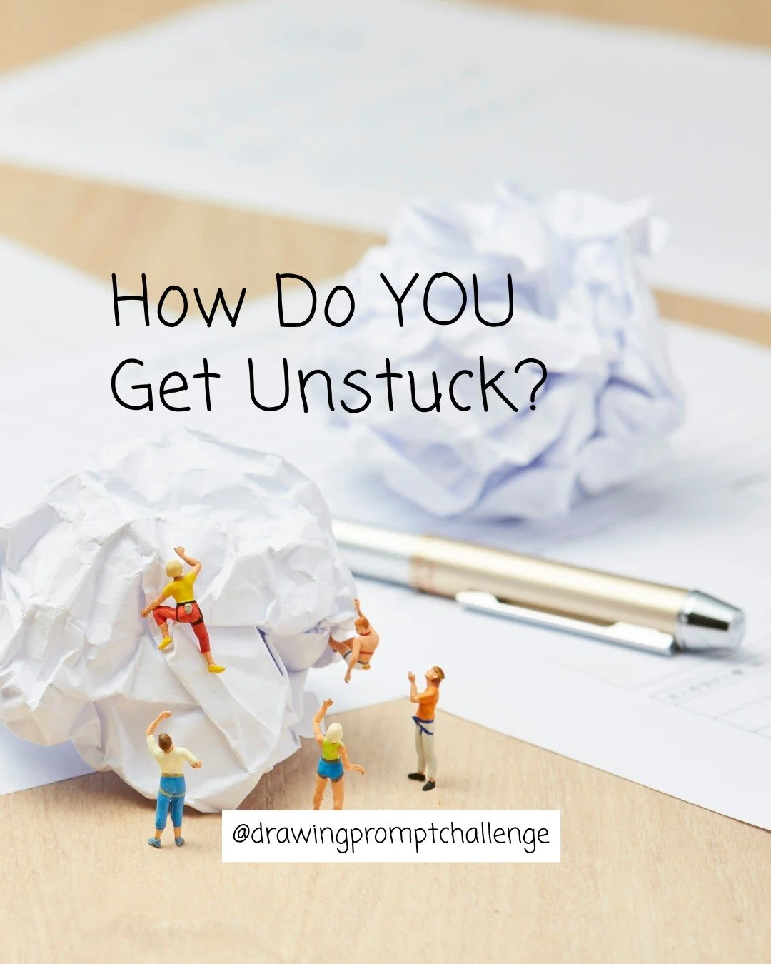 If you're in this challenge, you're creative. Full stop.

And if you're creative, you've hit stuckness. It's not a bug, it's part of the process.

So when you've felt stuck these past 20+ days, what did you actually DO to move through it?

I'm not lo