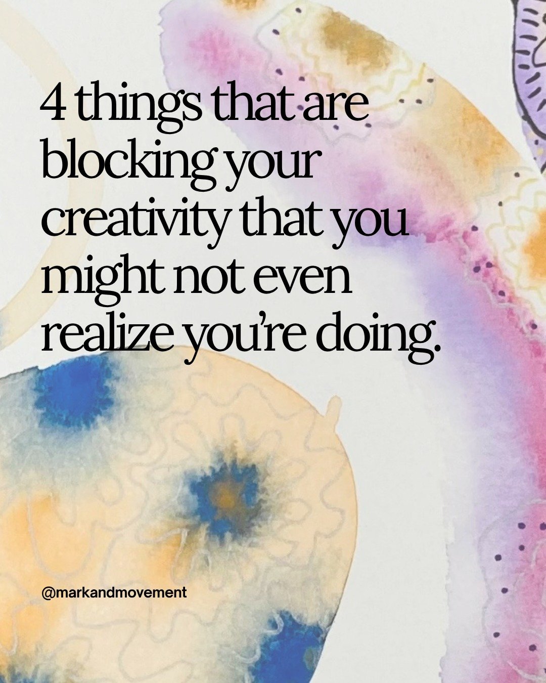 Creative blocks are rarely about a lack of talent, a lack of ideas, or simply being "lazy."

More often than not, they are subconscious defense mechanisms. When your system senses the vulnerability required to make something honest or new, 