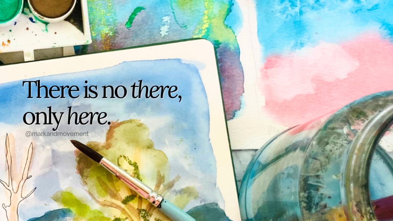 There Is No "There", Only Here: What Actually Happens in Transpersonal Art Therapy