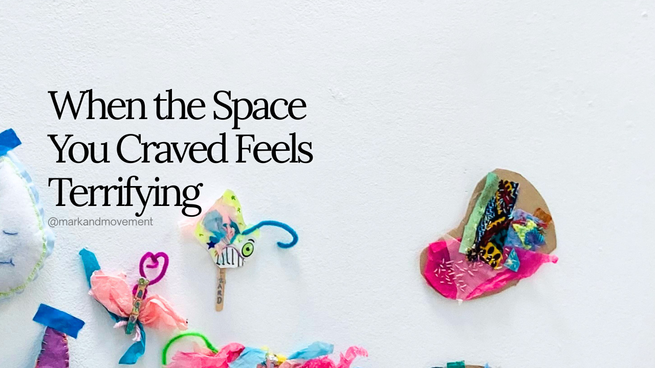 When the Space You Craved Feels Terrifying