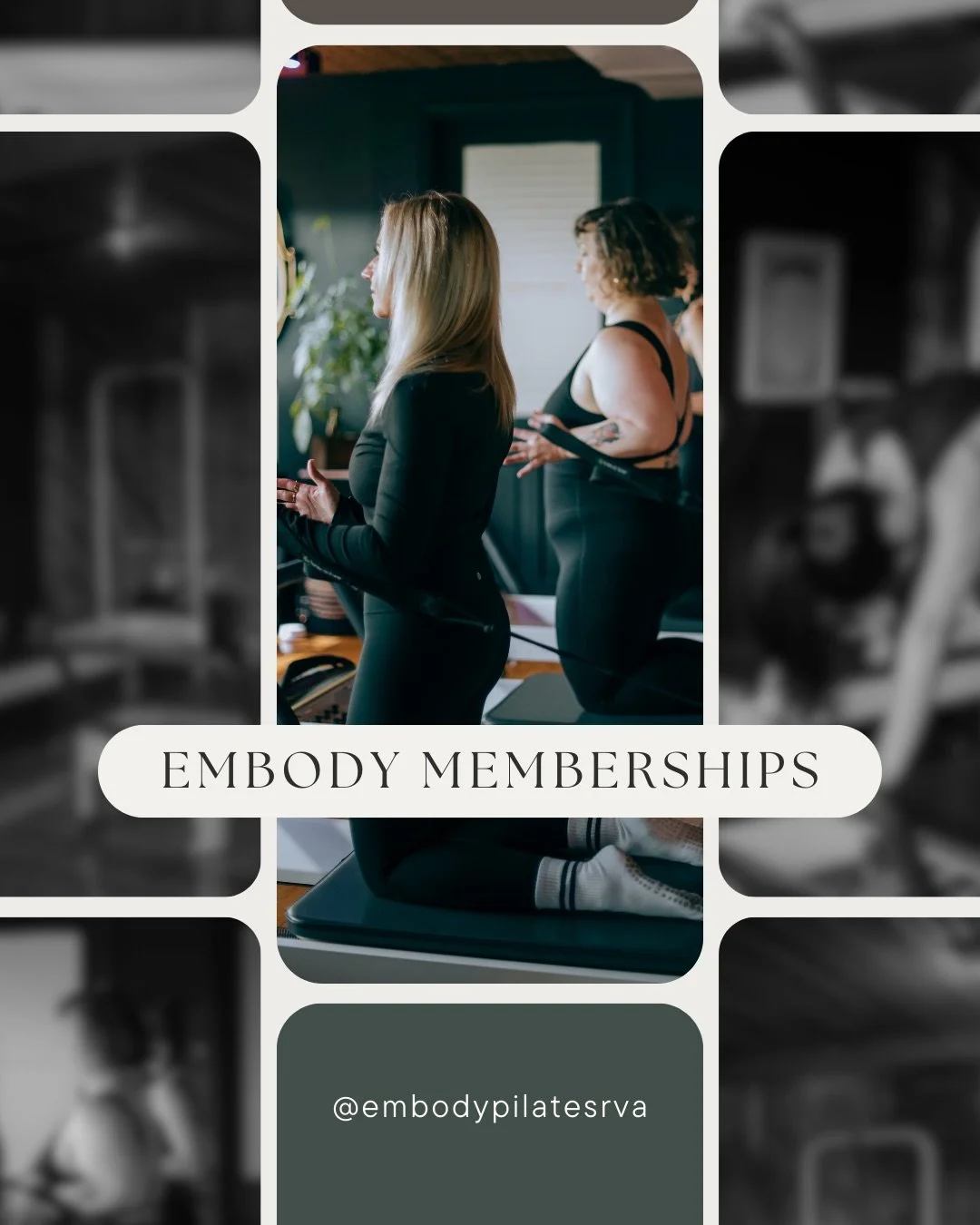 Consistency is where the real change happens 👏

Our memberships are designed to make showing up for your body simple, flexible, and sustainable.

When you become a member, you get:
&bull; A set number of classes each month (4, 8, or 12)
&bull; 60 da
