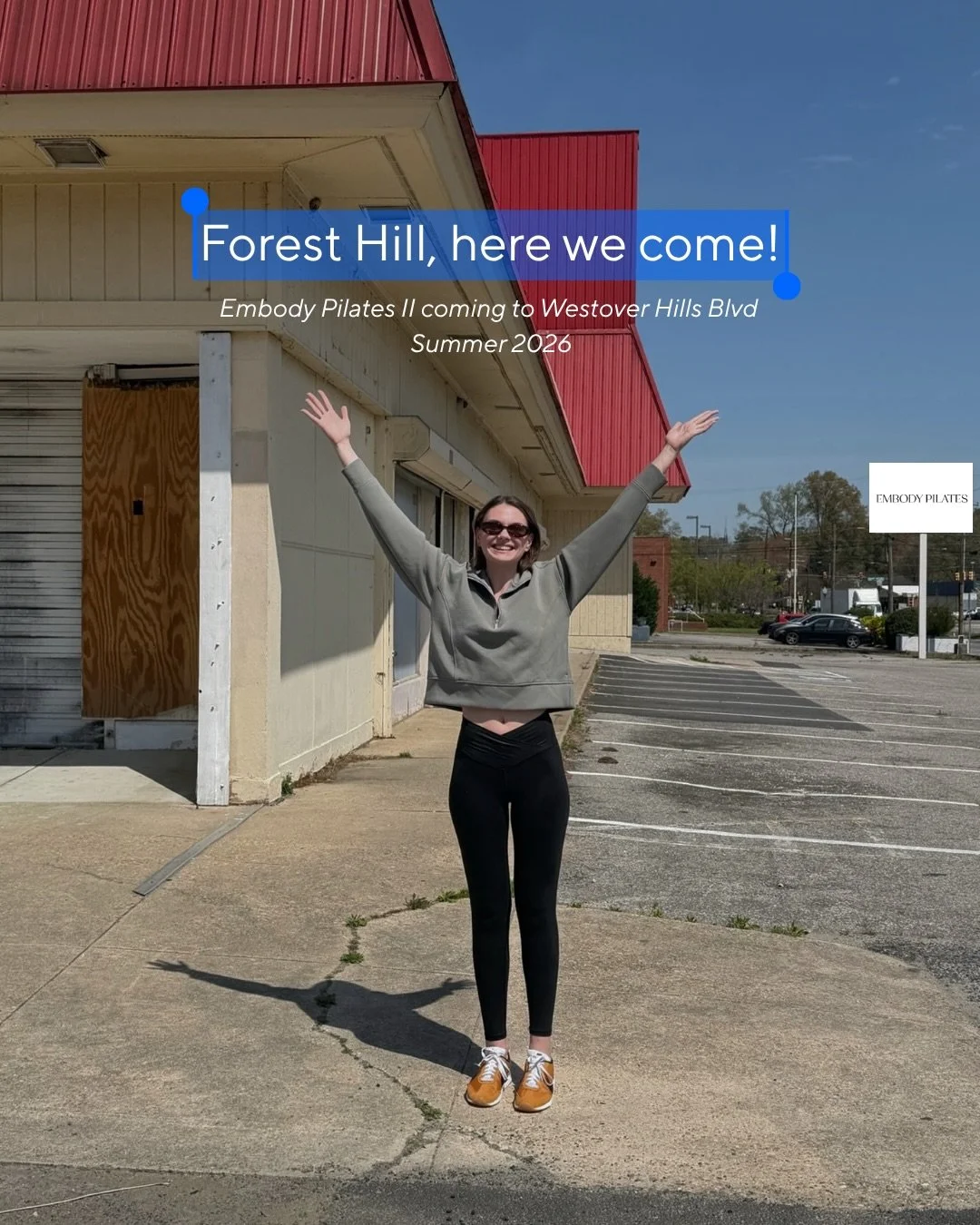 We&rsquo;re not fooling around! Embody Pilates 2 is coming to Forest Hill this Summer 😎

More details to come - follow along to stay in the loop!

Rva Reformer Pilates | Reformer Pilates Classes | Small Group Pilates | Rva Wellness | Rva Neighborhoo