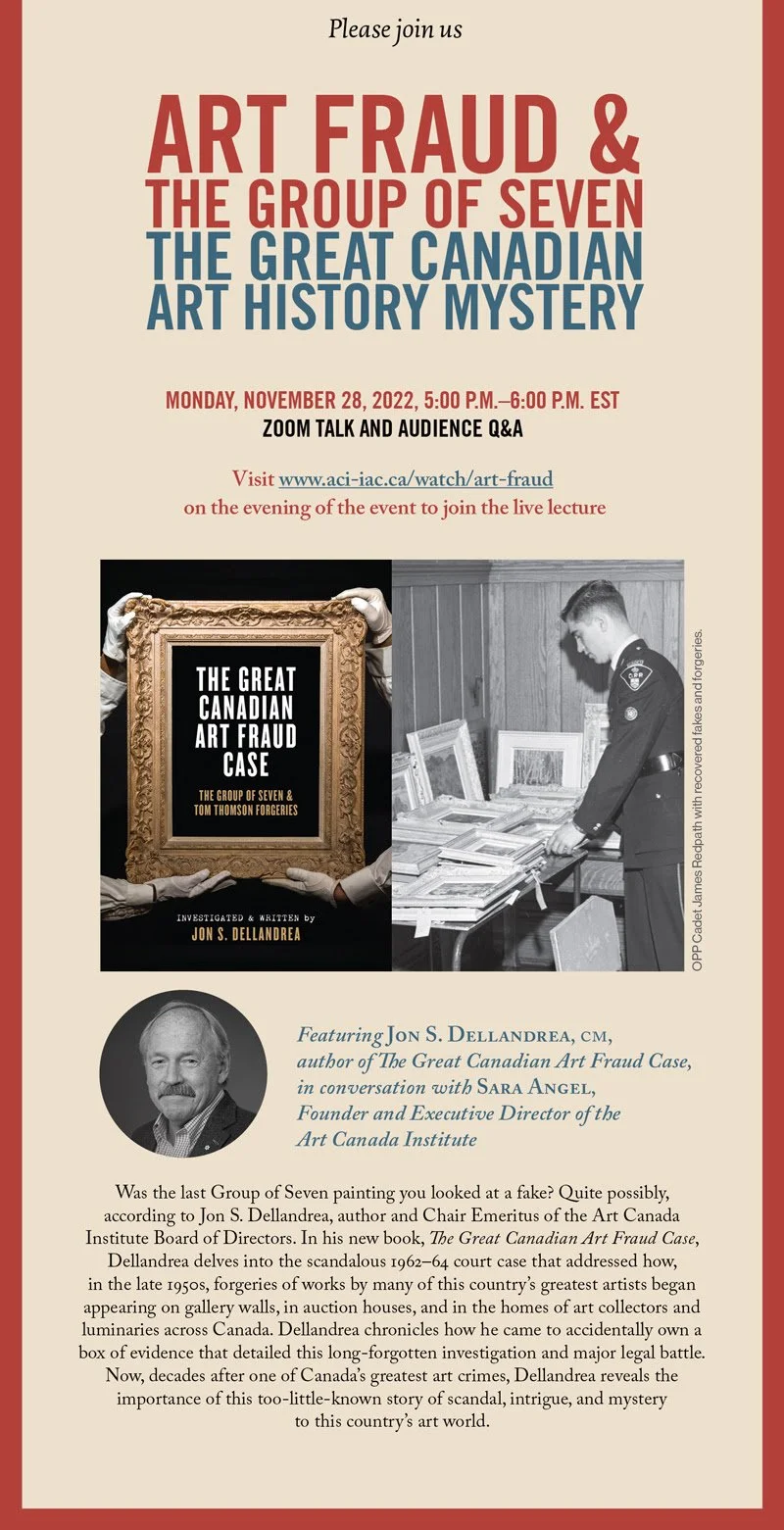 Upcoming Event: Virtual Live Q&amp;A with Art Canada Institute