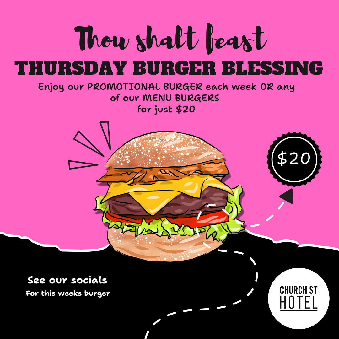 Thursday Burger Blessing