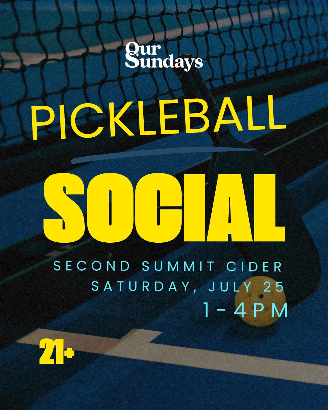 OurSundays Pickleball Social 🏓