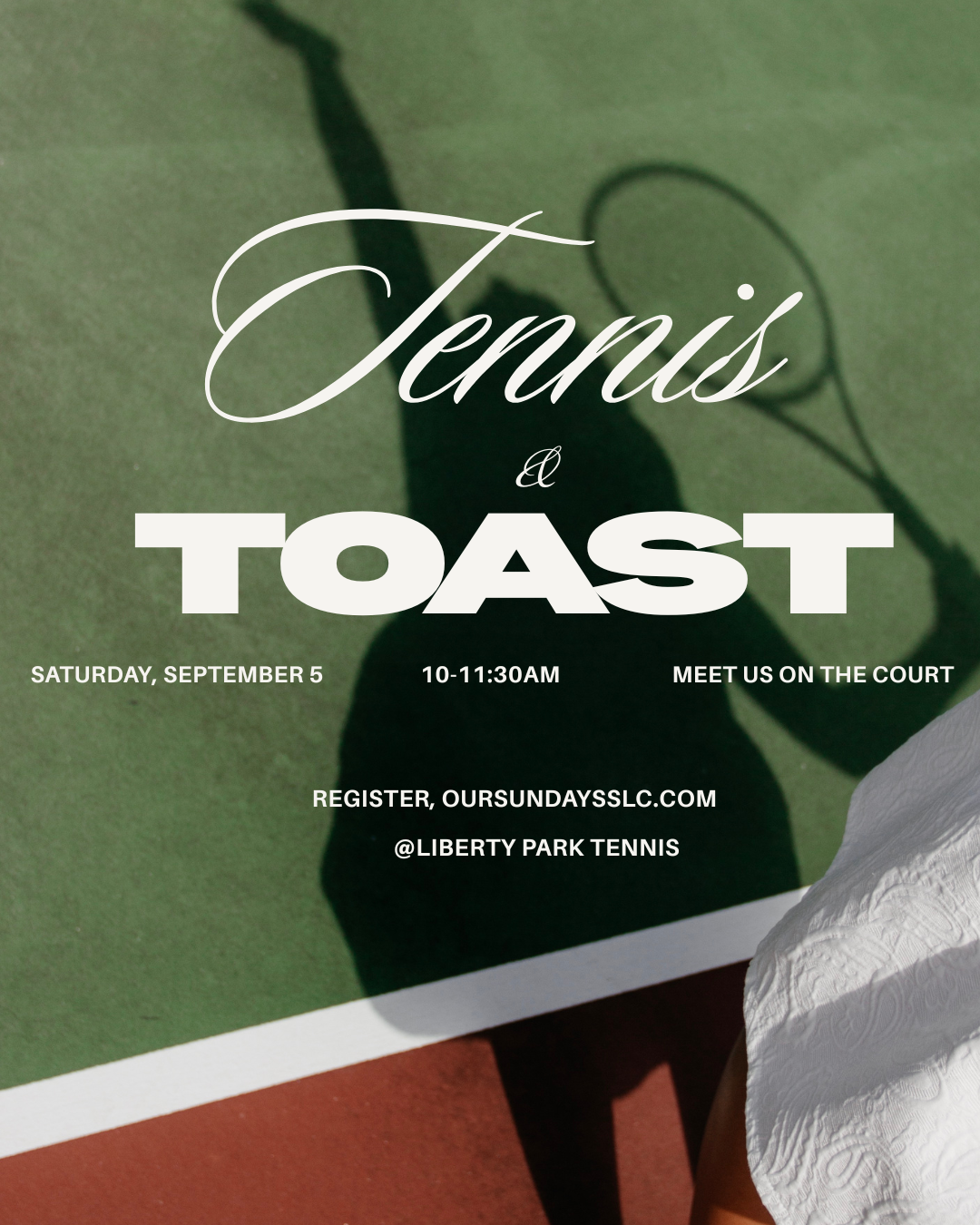 Tennis & Toast 🥂