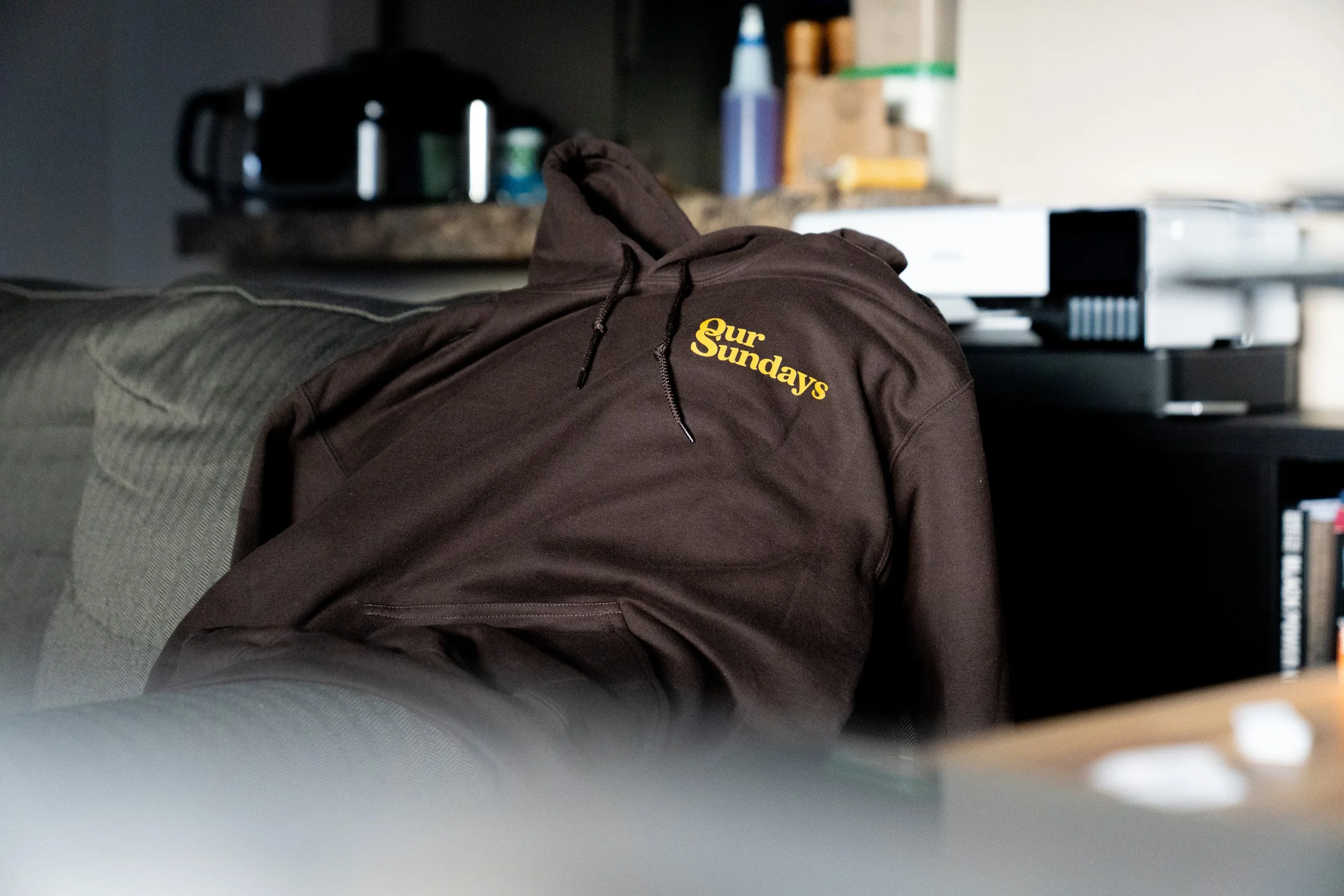 OurSundays™ Rich Brown Hoodie