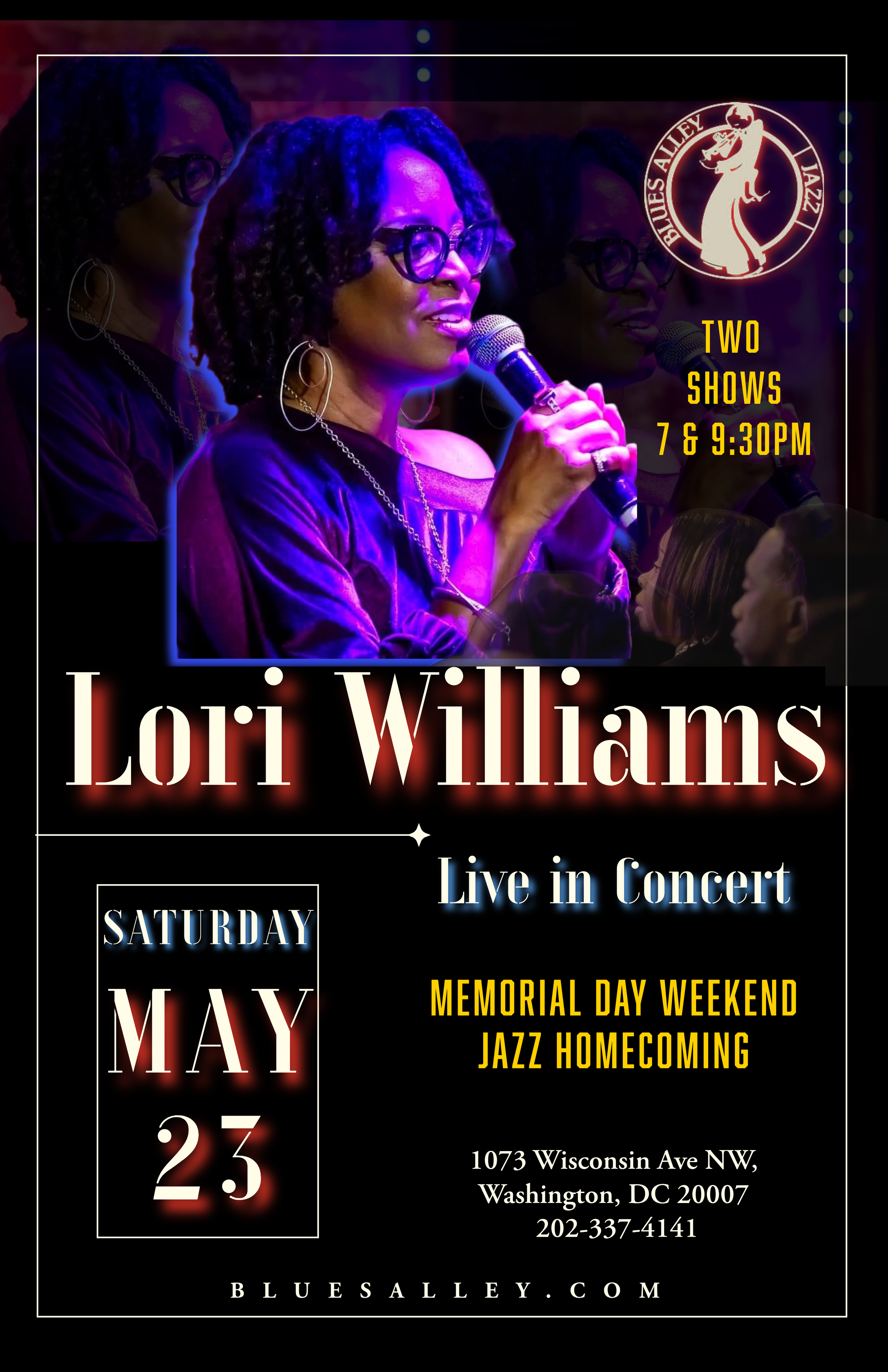 Lori Williams - Memorial Day Weekend Jazz Homecoming at Blues Alley