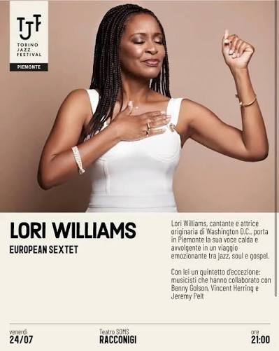 Torino Jazz Festival Piemonte with Lori Williams sextet