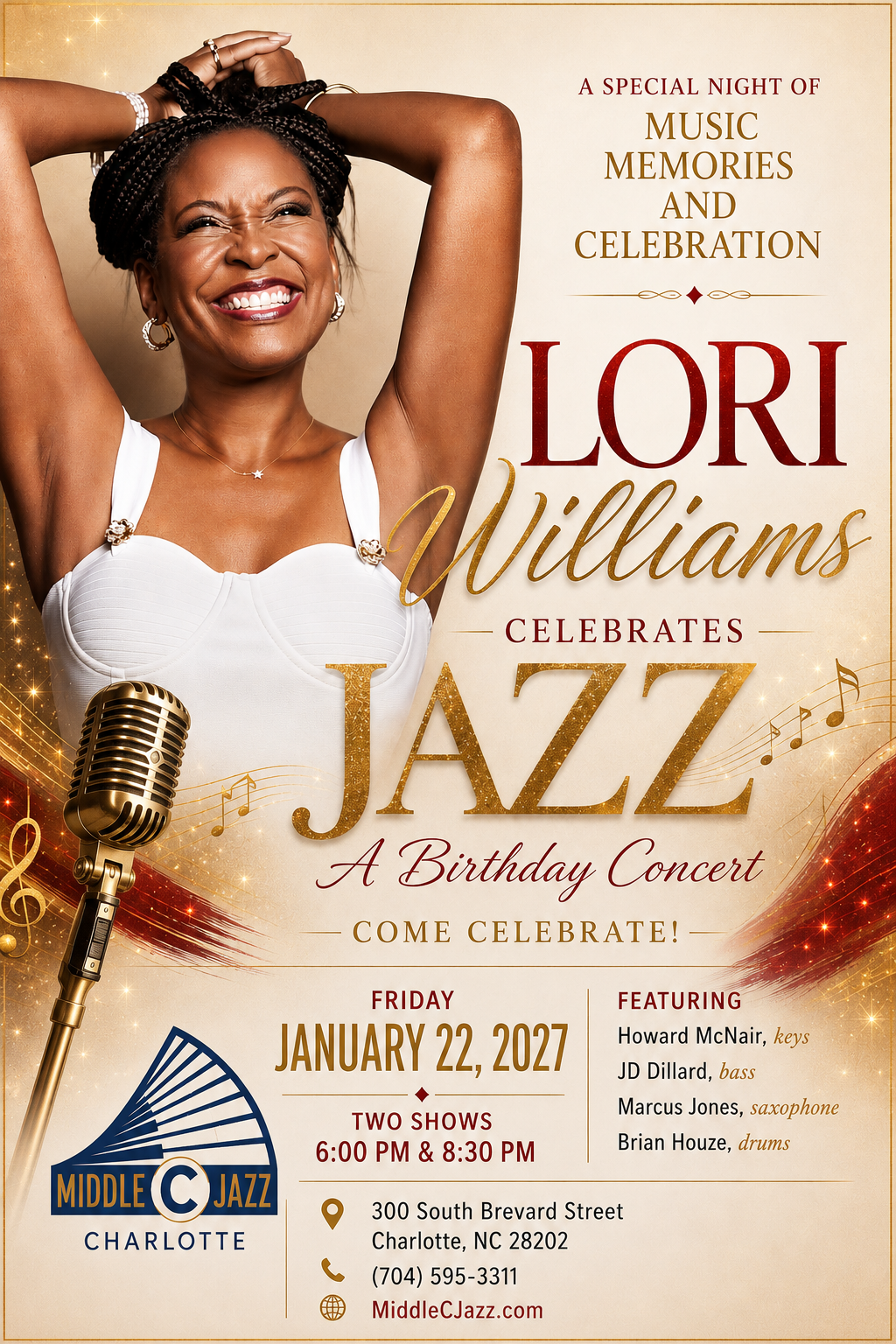 A Diamond Celebration - Lori Williams at Middle C Jazz
