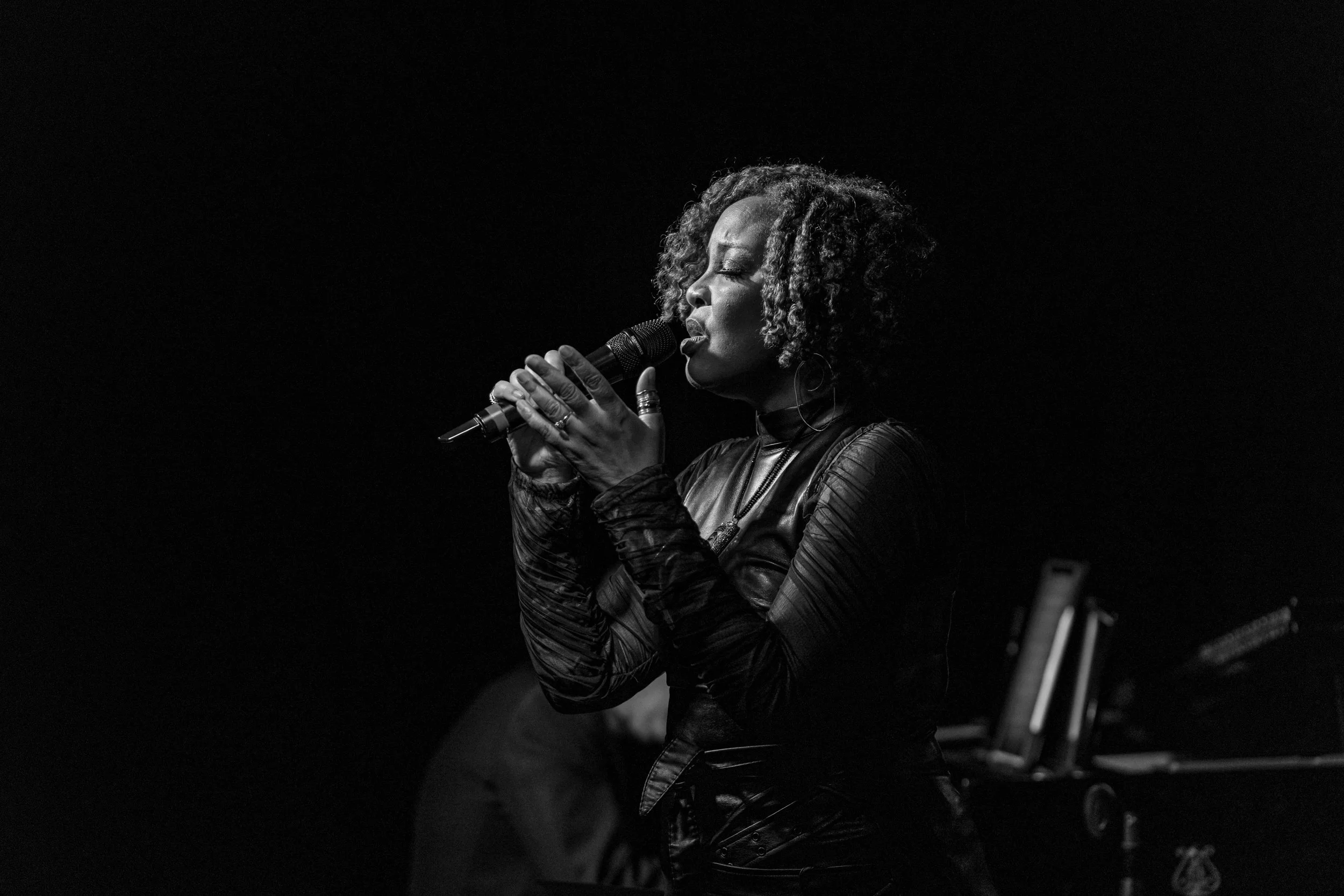 Lori Williams - Keystone Korner Baltimore (November 21, 2025)
Professional Photo Credit: Charles Norfleet Photography
Advertisement Photo by Roy Cox

The musicians: Michael Bowie (Bass), Tracey Cutler (Saxophone), Benjie Porecki (Piano), Mark Prince 