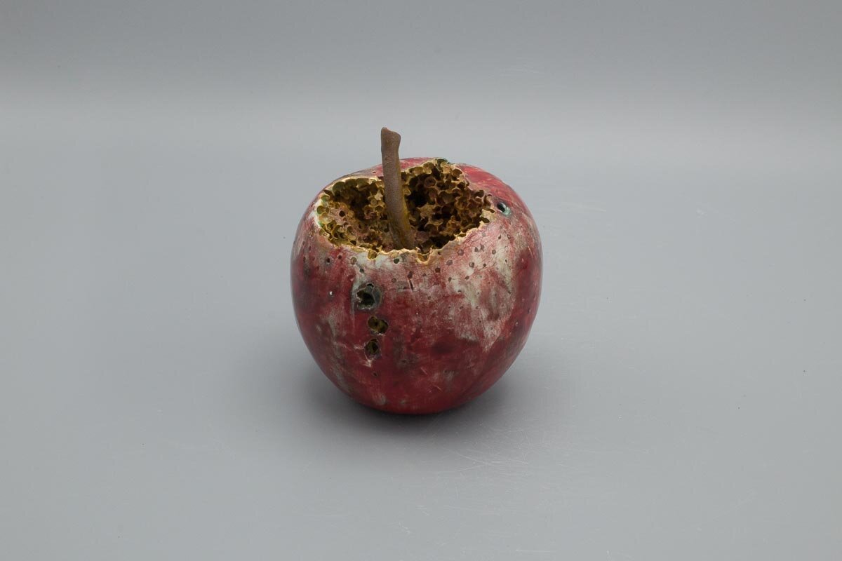 Large Red Apple — Kellie Miller Arts