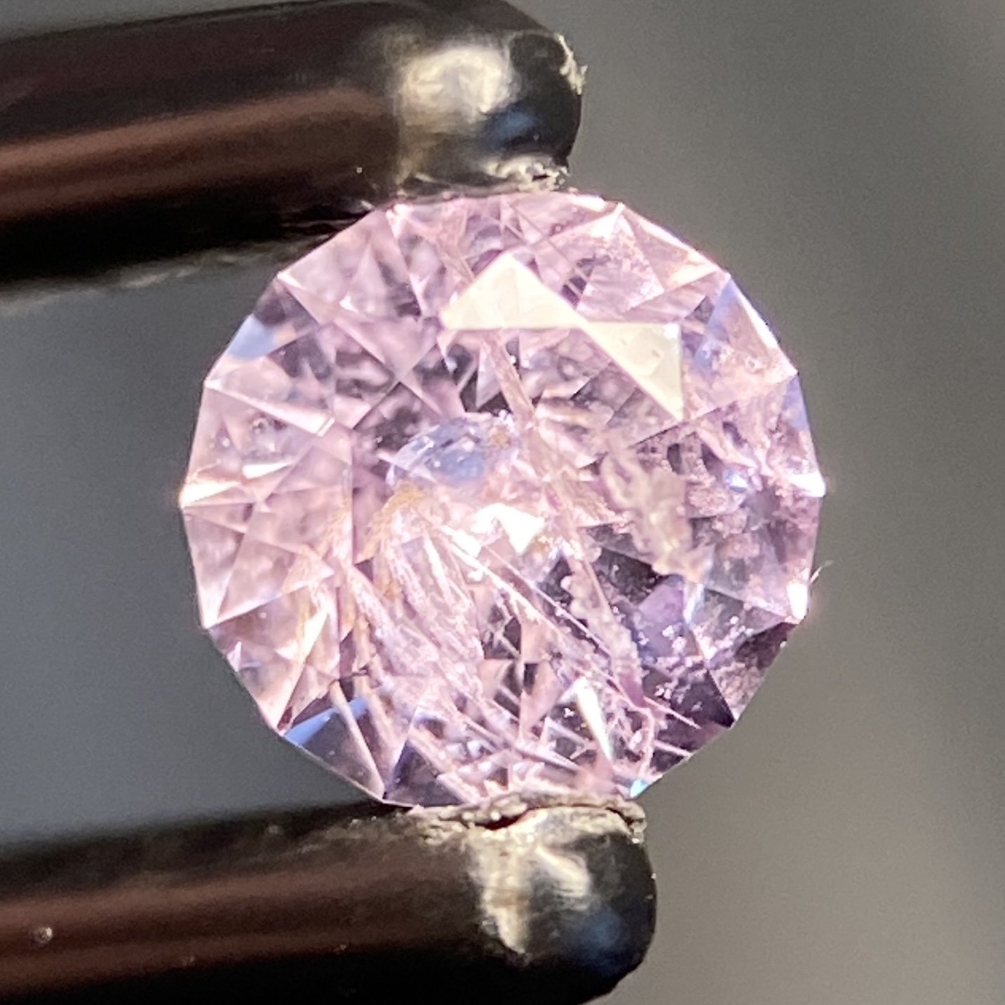 0.36 ct baby pink Montana sapphire