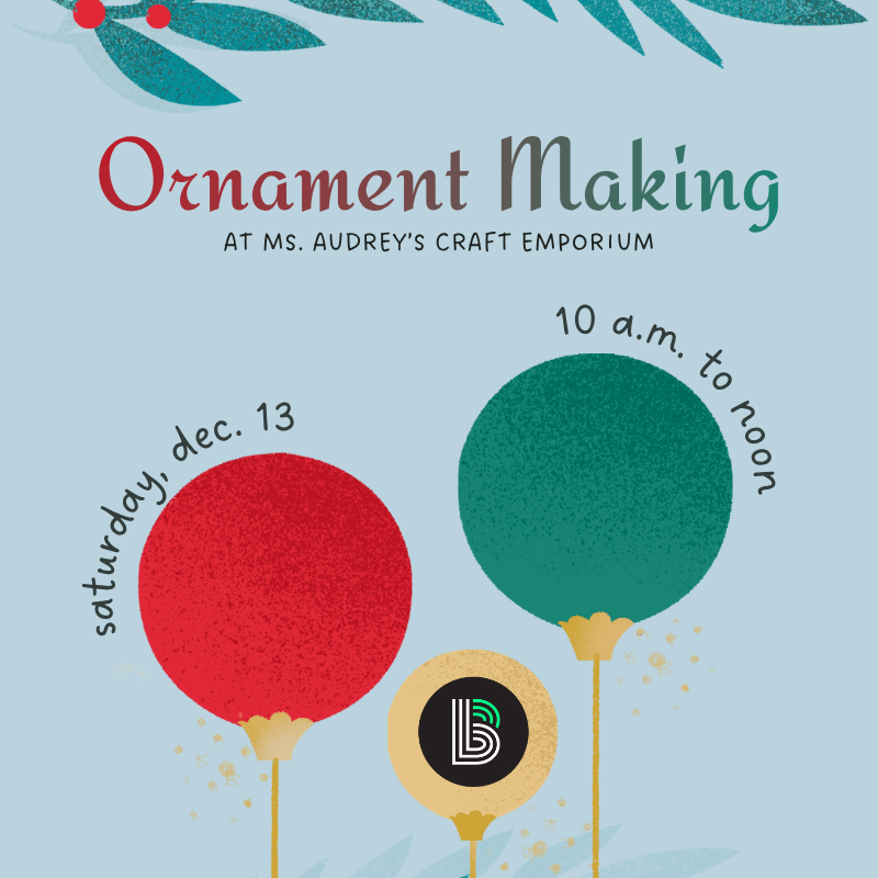 Ornament Making with Ms. Audrey