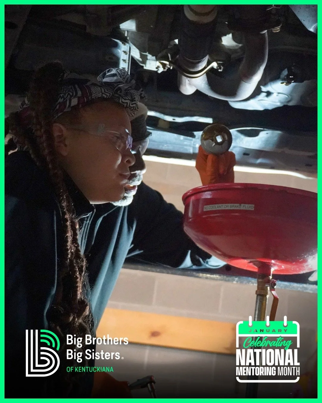 🚗 Skill-building, confidence-boosting, and 𝐠𝐢𝐫𝐥 𝐩𝐨𝐰𝐞𝐫 in action! ✨

Our recent automotive workshop brought Big Sisters and Little Sisters together to learn hands-on skills like changing oil and servicing a car&mdash;proving that confidence 