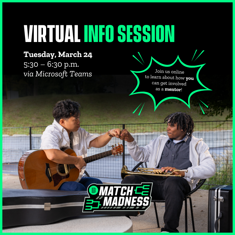 Big Brothers Big Sisters Info Session (virtual)