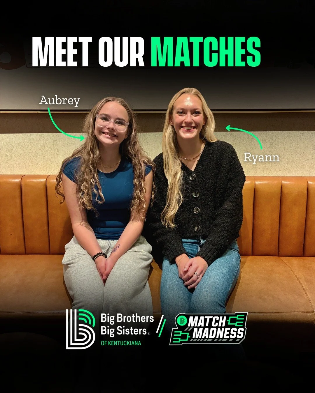 Mentoring, at its core, is connection. Our Bigs and Littles are matched based on shared interests and compatibility, and that's why Big Sister Ryann and Little Sister Aubrey connected so well! 💚

From the first match meeting at Starbucks talking abo