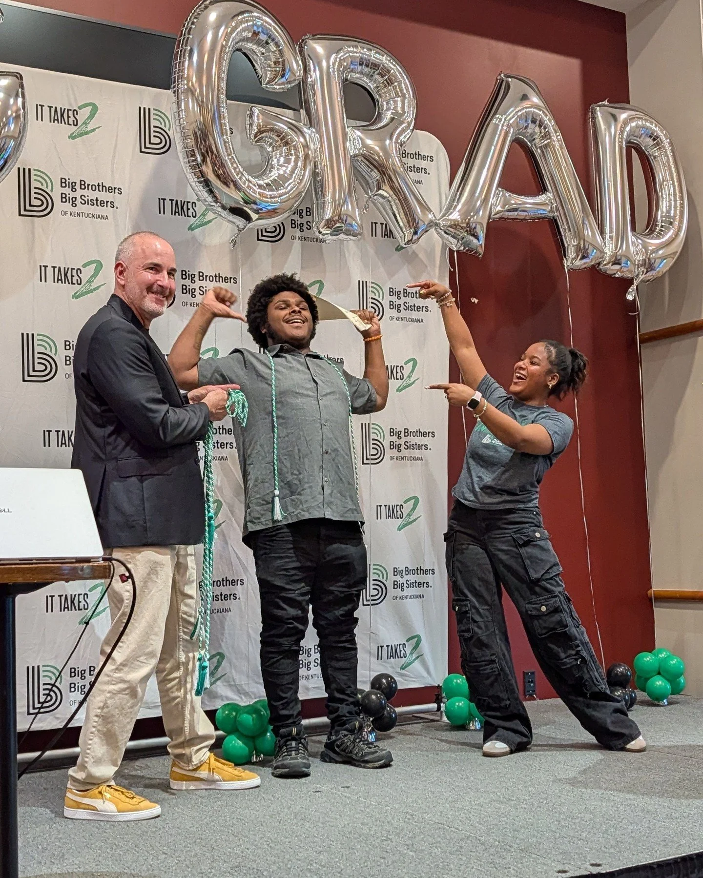 Caps off to our 2026 graduates. 🎓✨

Last night's Caps Off Celebration at Bellarmine University was one for the books. Good people, great energy, a 360&deg; photo booth, and two surprises nobody saw coming &mdash;

🎉 Brian and Iyaih were this year's