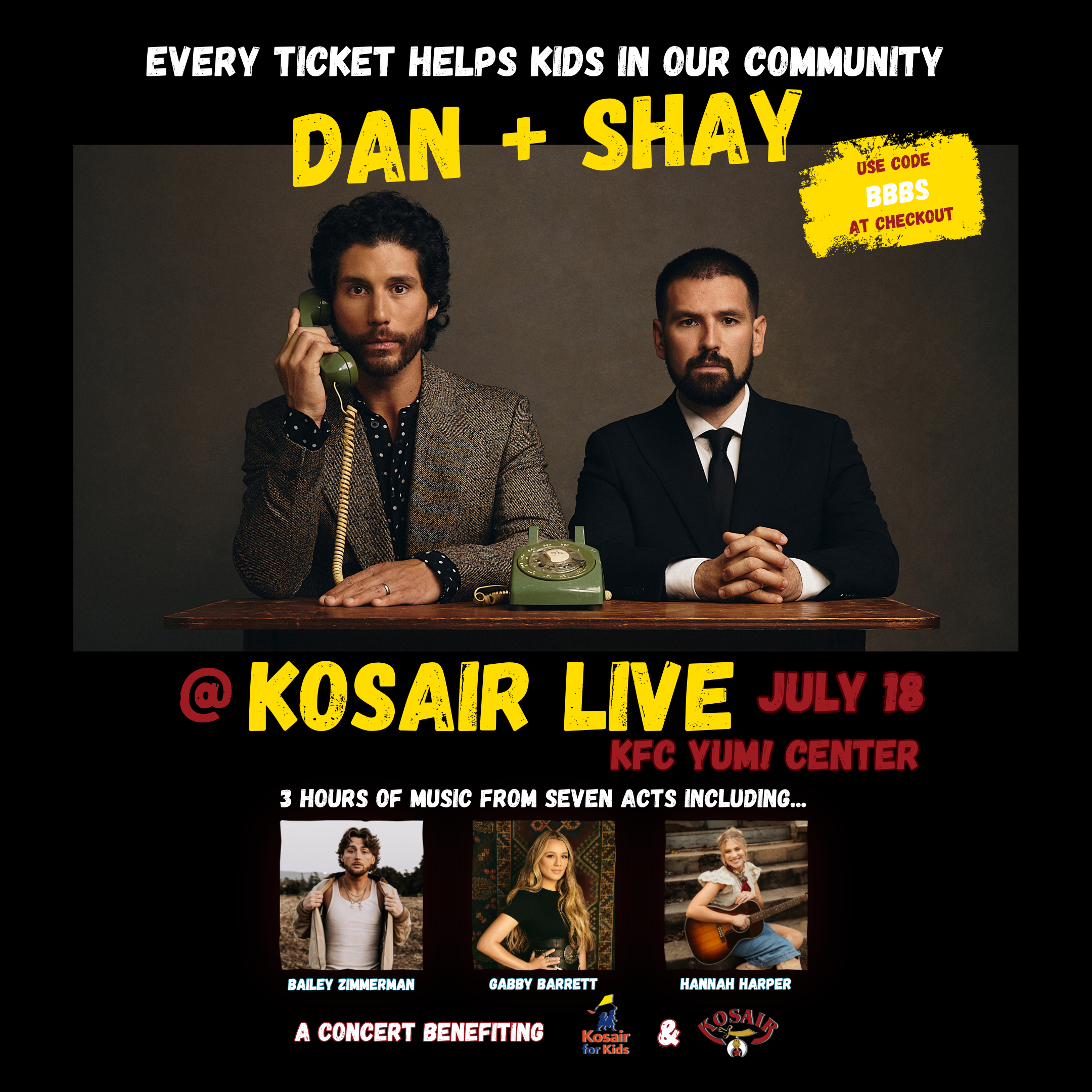 KOSAIR LIVE at KFC YUM! Center