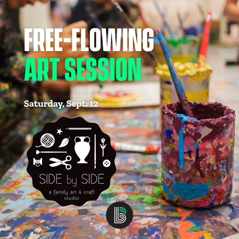 Free-Flowing Art Session at Side by Side