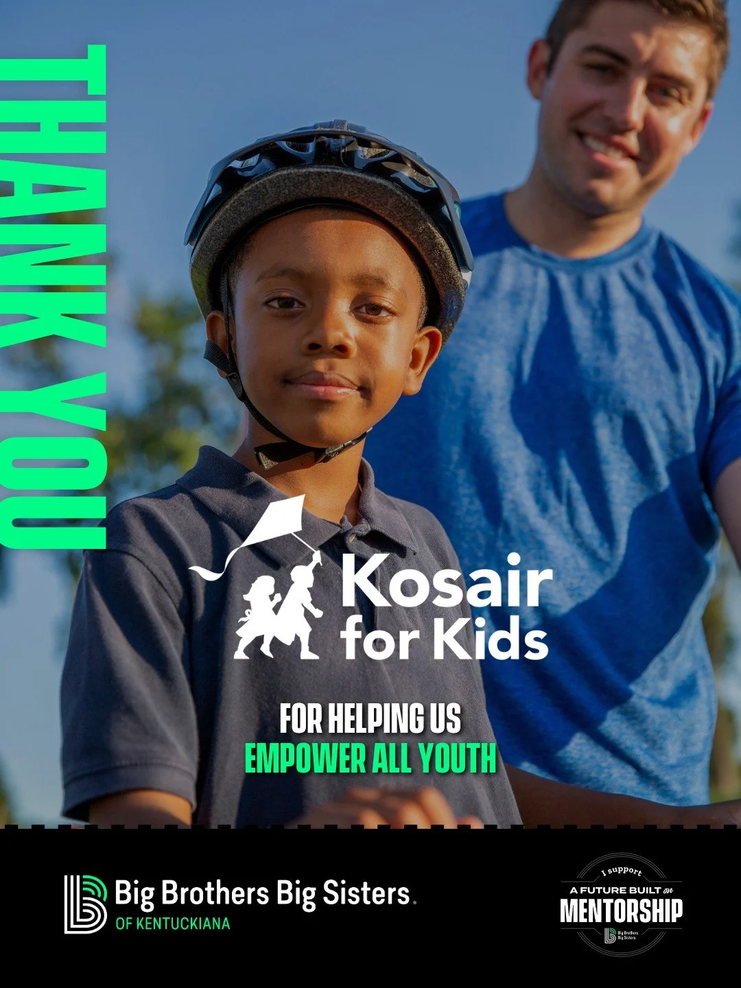 All children are born with equal potential, but they do not have equal opportunity. Partners like @kosairforkids are helping bridge the gap to a Future Built on Mentorship. 💚

Kosair's recent investment helps us ensure more youth with intellectual a