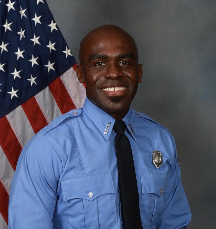 Joshua Atkins with St. Matthews Fire & EMS
