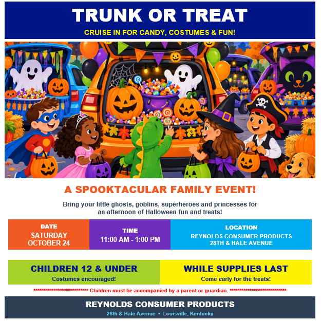 Reynolds Trunk or Treat Spook-tacular