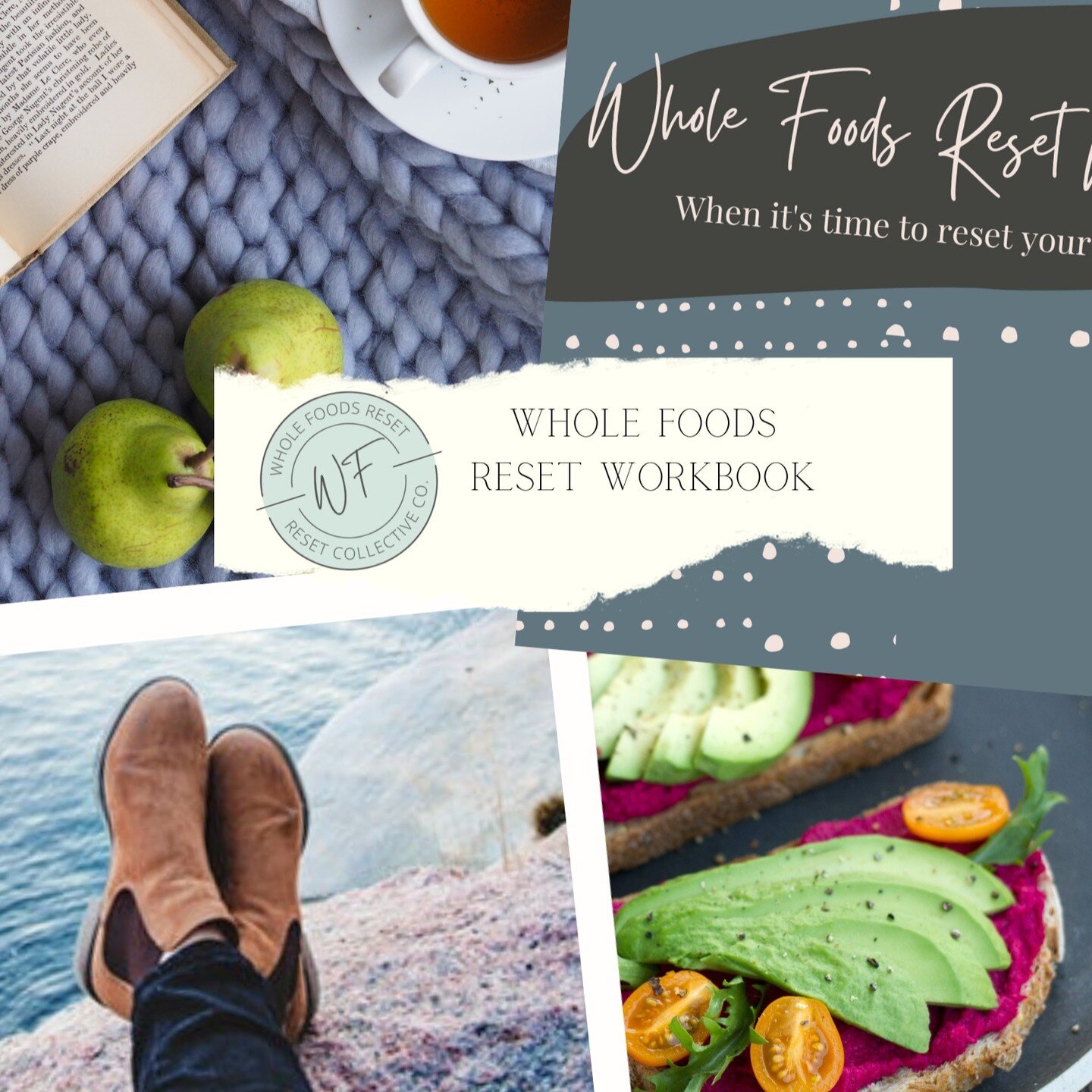 You can finally take that next step to prioritize your health and nourish your body! Introducing the WF workbook you can learn to apply the principals from our Whole Foods Reset with even greater success.

This toolkit will help you improve and reset