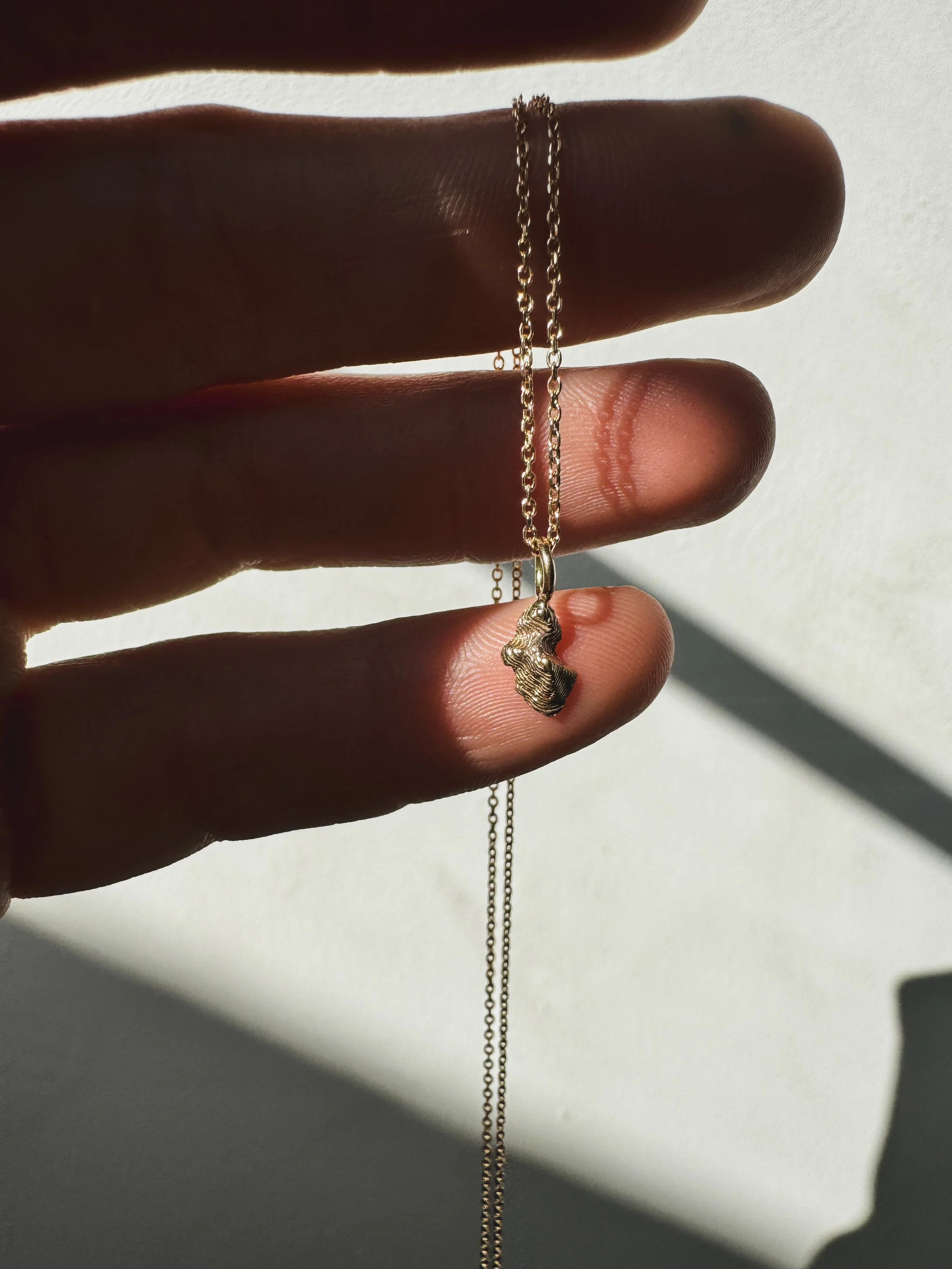 Mount Tam Tiny Charm Necklace