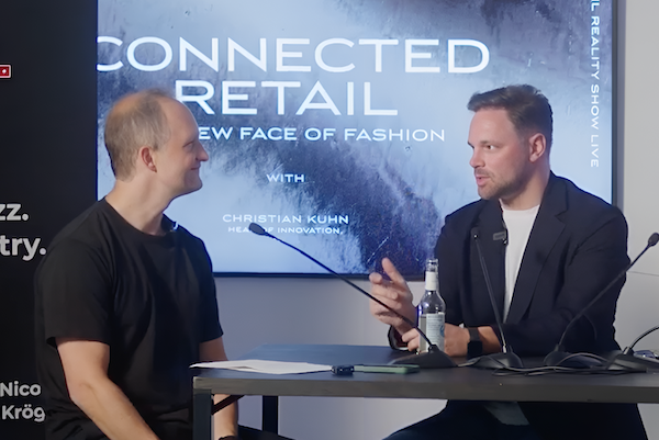 Nino and Christian Kuhn at the live recording at LIGANOVA’s 'NEXT is NOW' 30 Years Anniversary