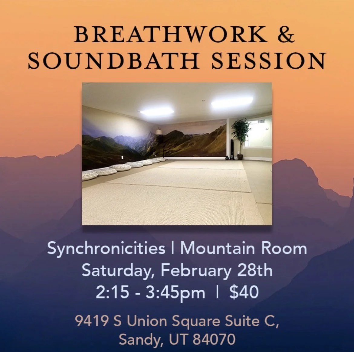 Breathwork and Sound Bath Session