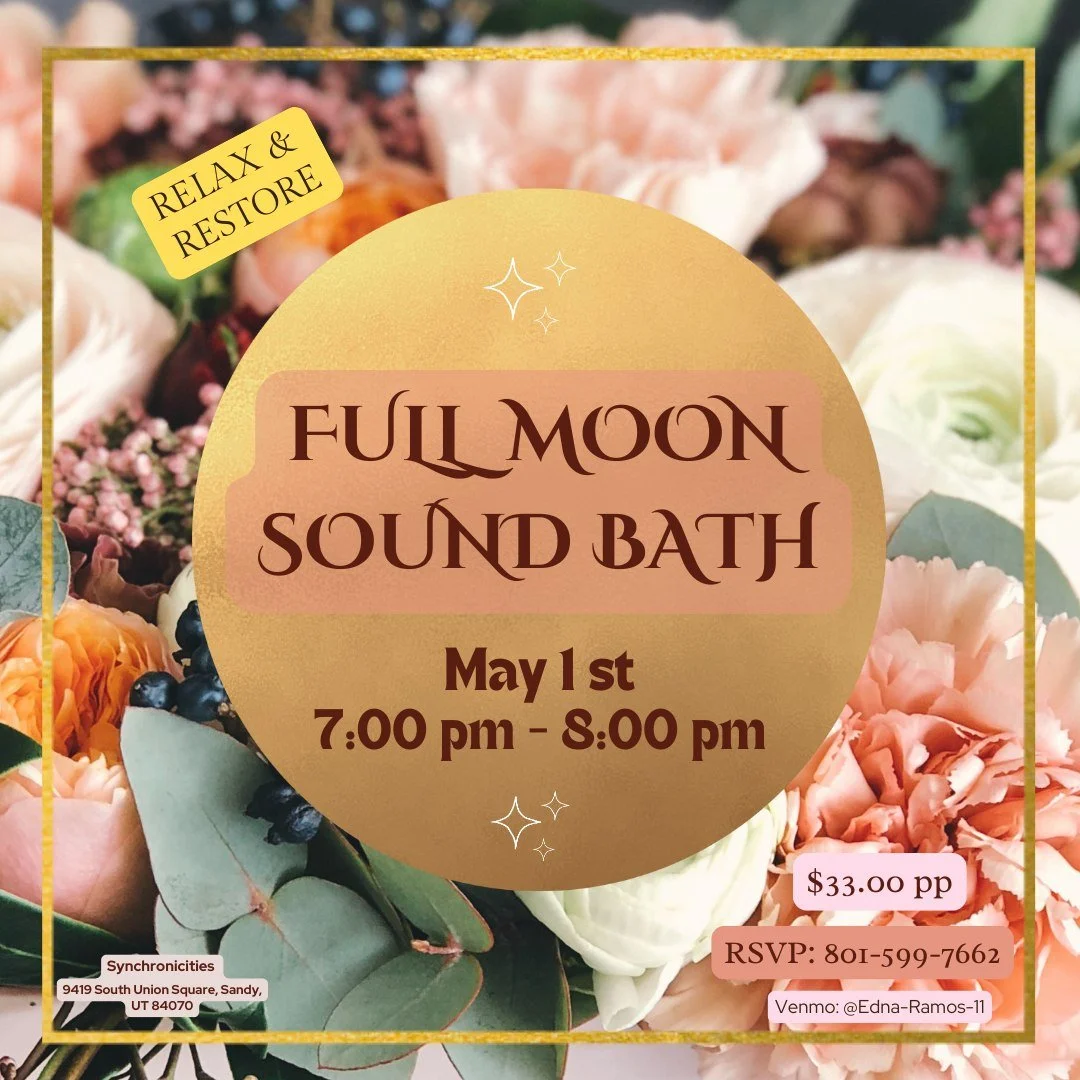  Flower Full Moon Sound Healing Journey