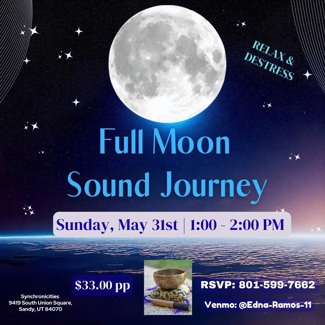  🌕 Blue Full Moon Sound Healing Journey: Grounding New Beginnings