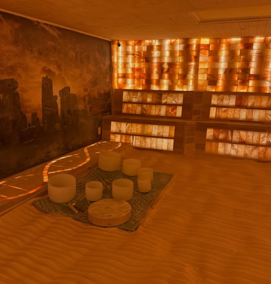 Monday Night Sound Baths in the Salt Cave with Brit