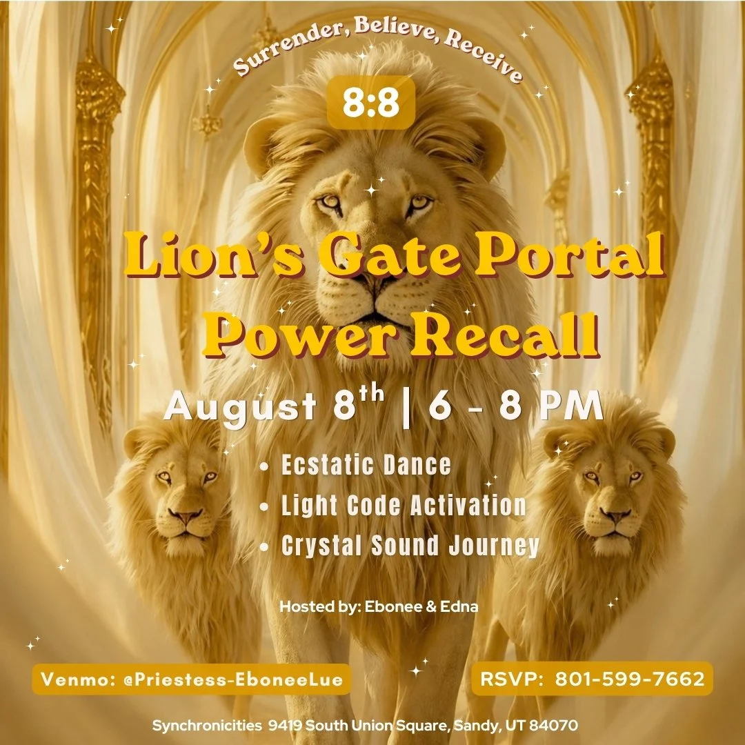 8/8 Lions Gate Power Recall: Surrender, Believe, Receive