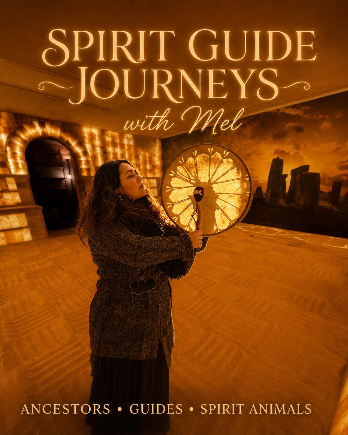 Spirit Guide Journey Events in the Salt Cave with Mel 